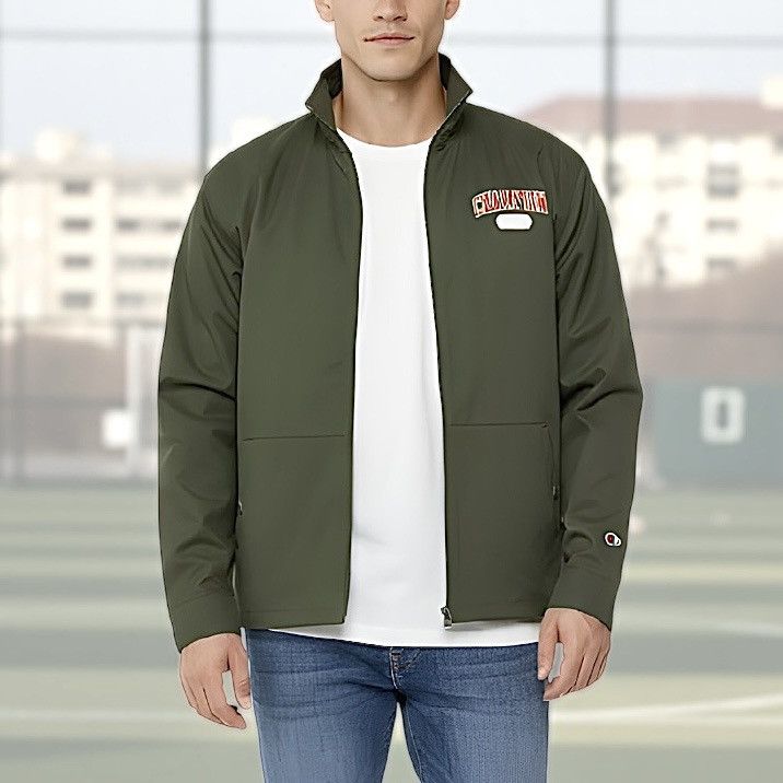 Champion Champion Sideline Mens Green Full Zip Jacket Sz L Size US L / EU 52-54 / 3 - 1 Thumbnail