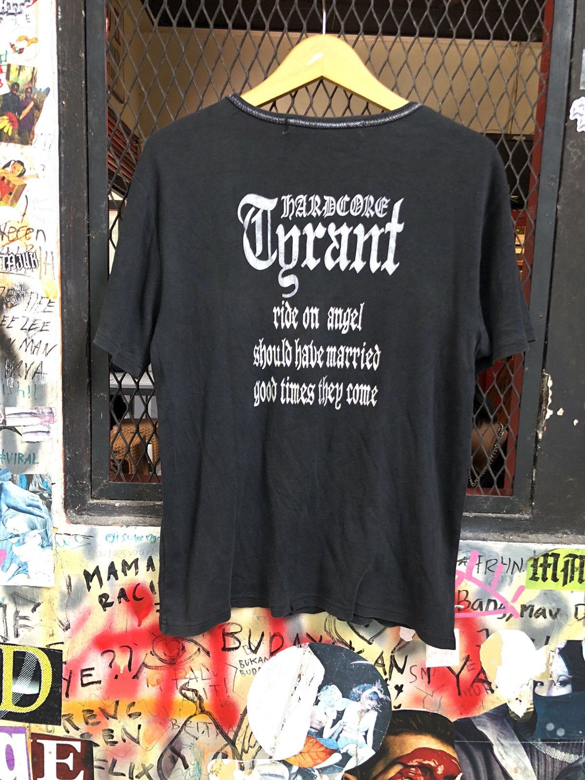 If Six Was Nine × Japanese Brand × Le Grande Bleu (L.G.B.) JAPANESE AGE CORE POEM SHIRT LIKE CHROME HEART Size US L / EU 52-54 / 3 - 5 Thumbnail