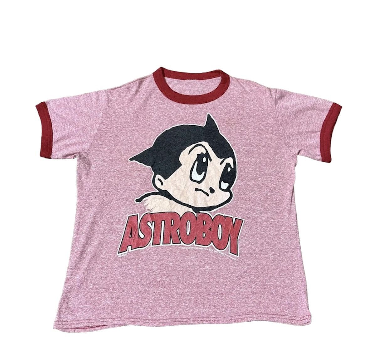 image of Burberry Vintage Astro Boy Anime Ringer Tshirt in Black, Men's (Size Medium)