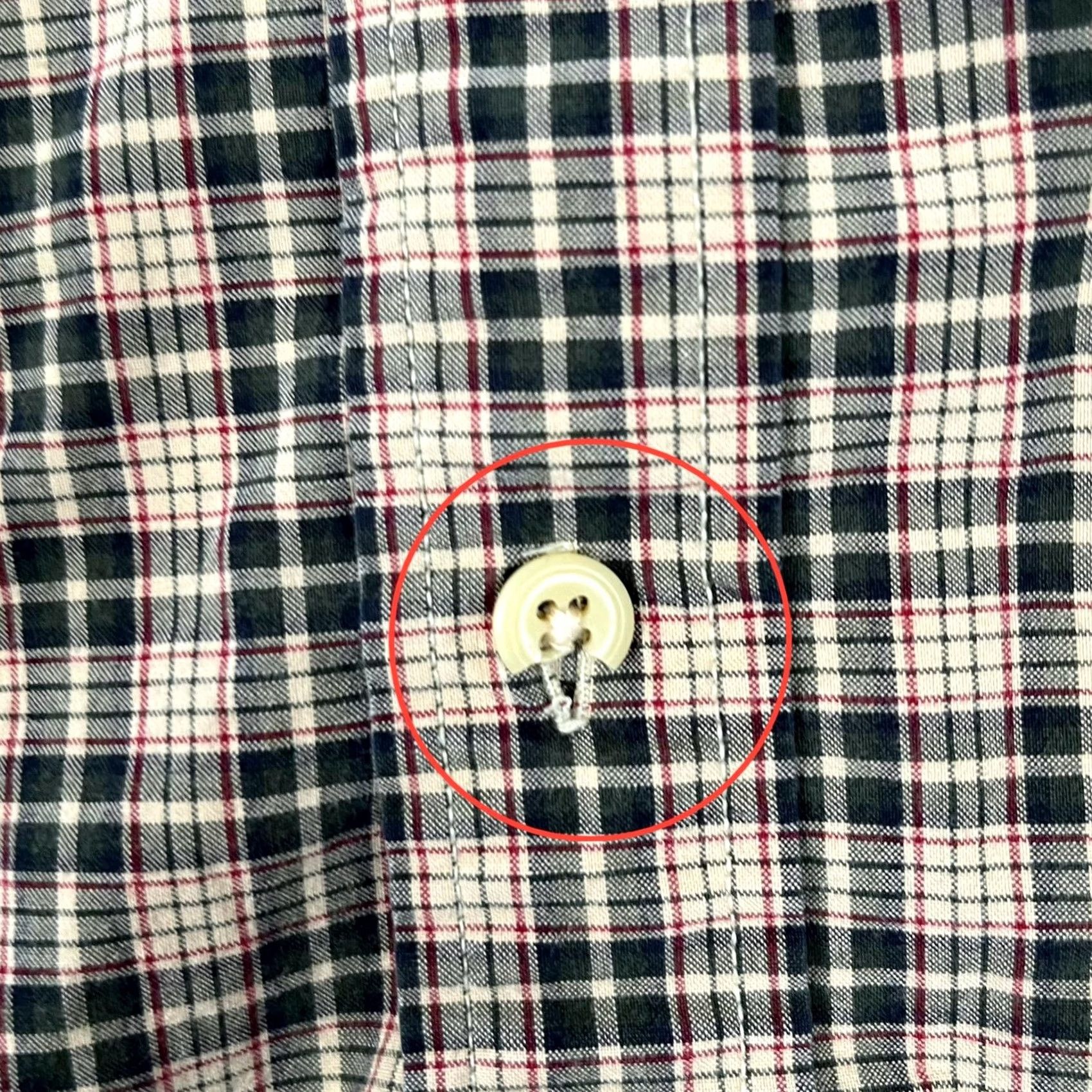Abercrombie & Fitch Abercrombie & Fitch Shirt Mens XL Beige Plaid Long Sleeve Button Front Casual Size US XL / EU 56 / 4 - 2 Thumbnail
