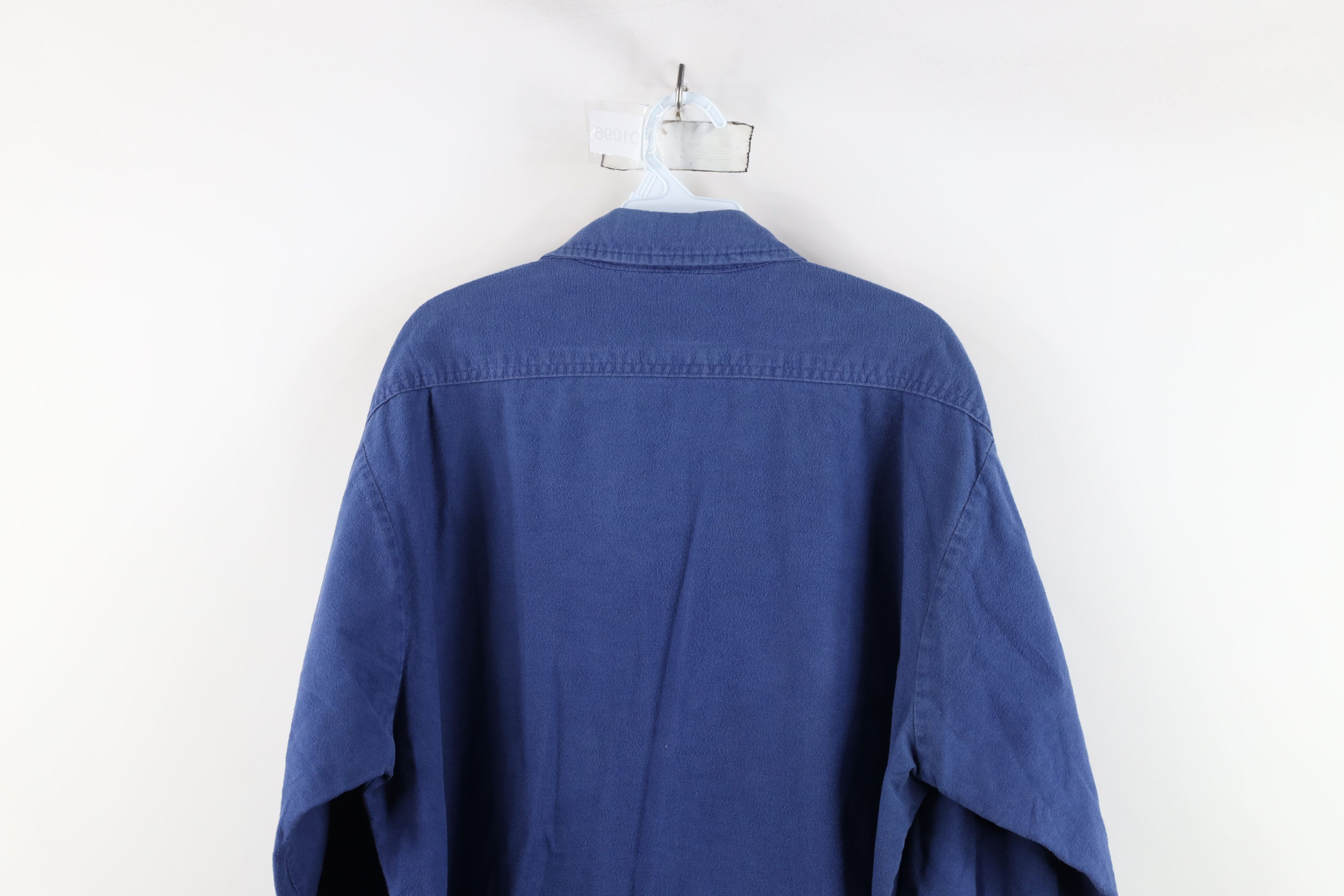 FiveBrother × Vintage Vintage 90s Five Brother Chamois Cloth Collared Button Shirt Size US XL / EU 56 / 4 - 15 Thumbnail