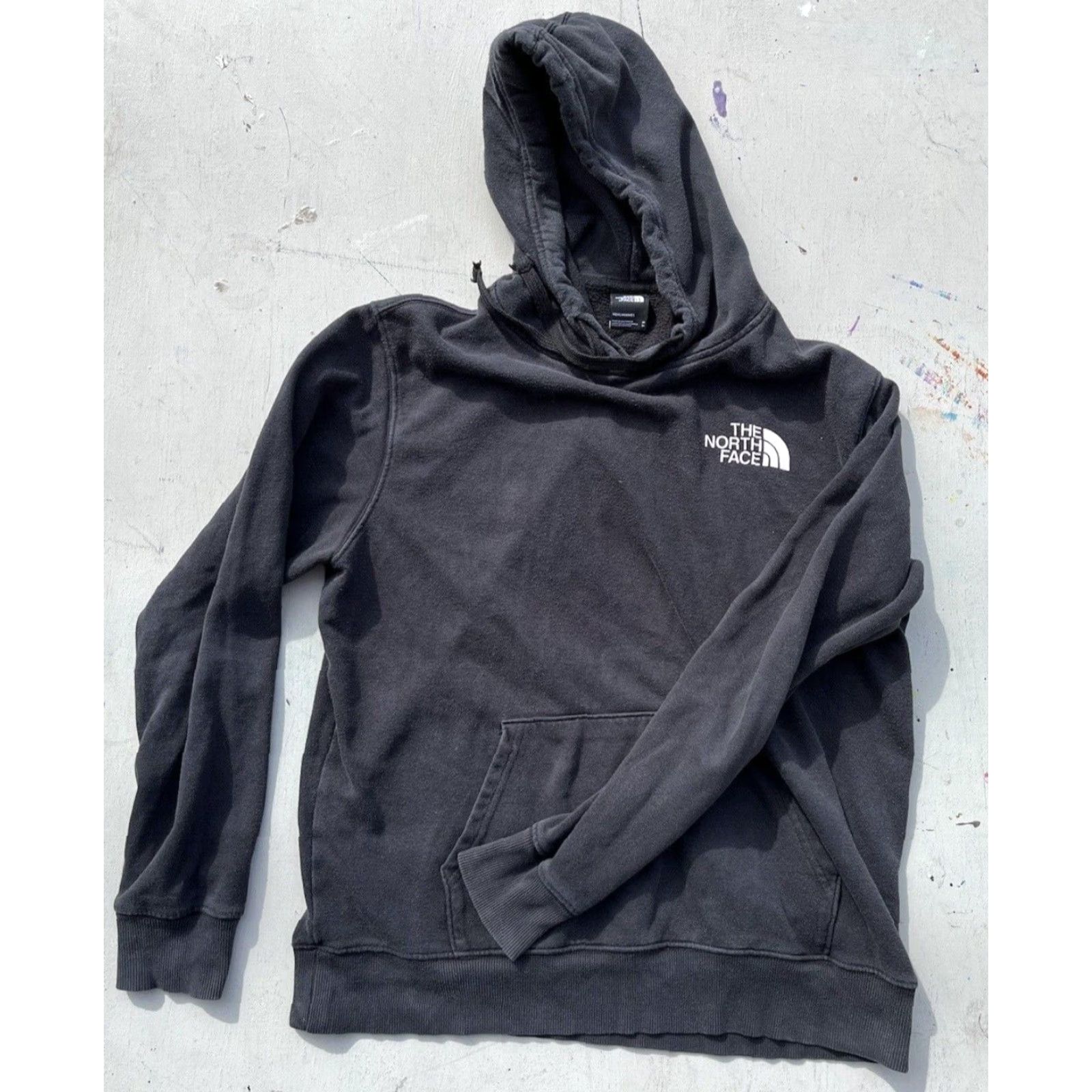 The North Face The North Face Hoodie Black Logo M Pocket Outdoor Cotton Camp Hike College Mens Hooded Pullover Regular Fit Spring Fall Winter Size US M / EU 48-50 / 2 - 6 Thumbnail