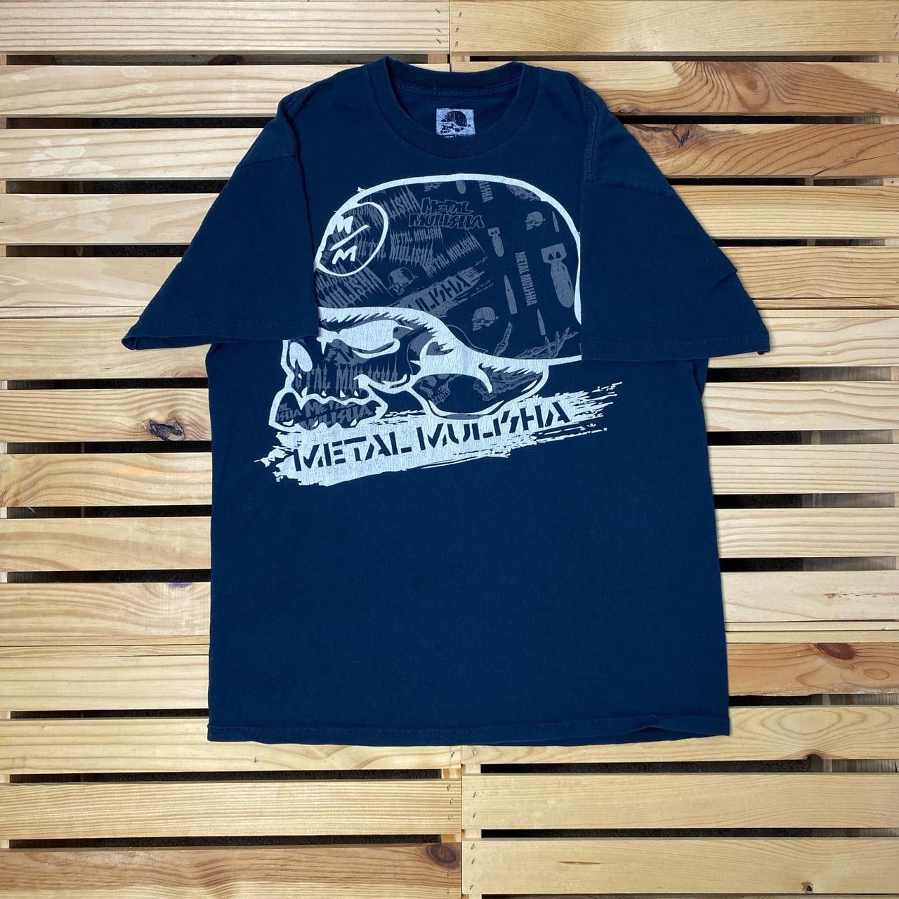 Metal Mulisha Metal Mulisha Black Y2K Motocross Tee Size Medium Size US M / EU 48-50 / 2 - 1 Thumbnail