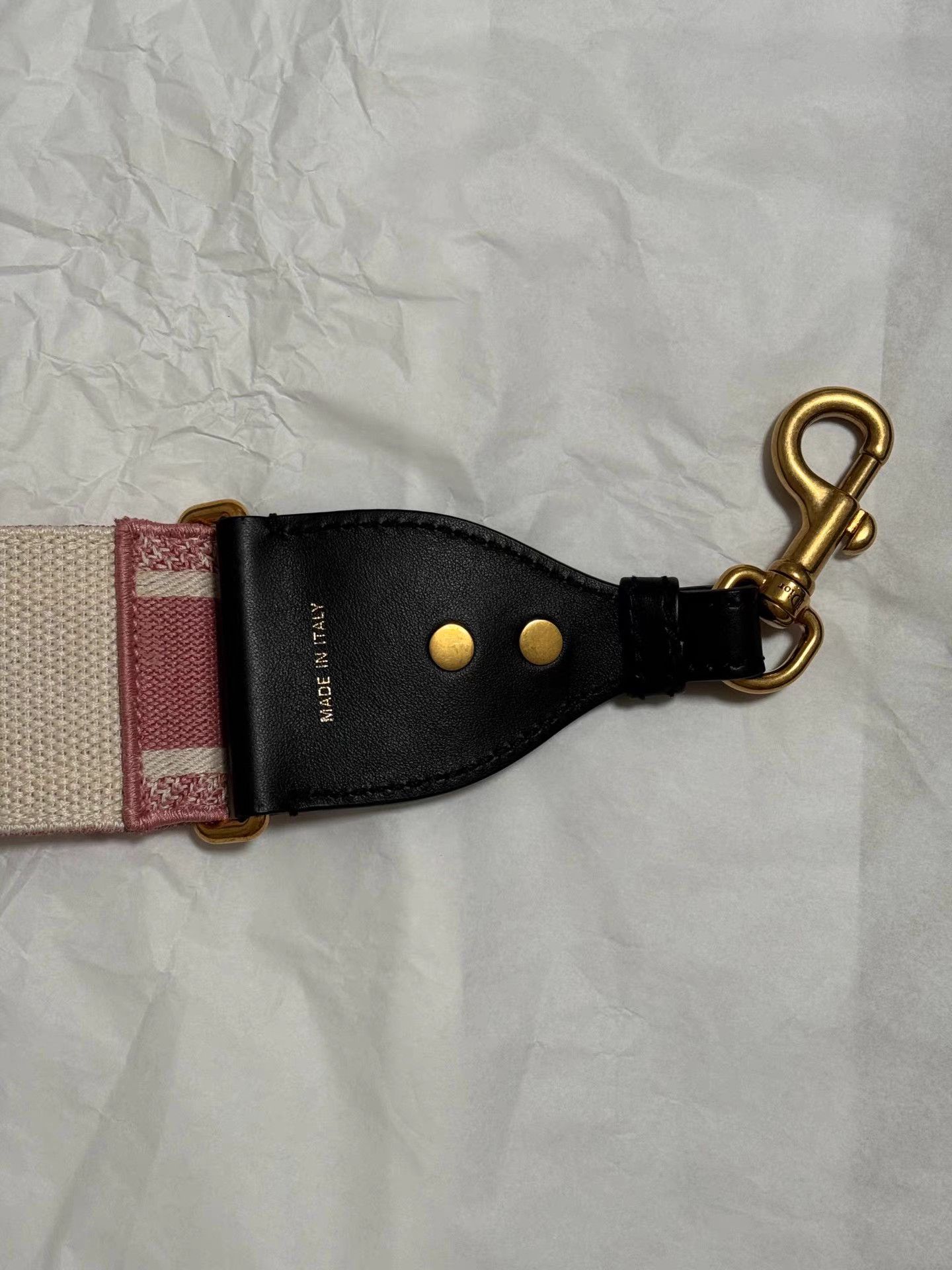 Dior Dior Pink Canvas Shoulder Strap K6 Size ONE SIZE - 4 Thumbnail
