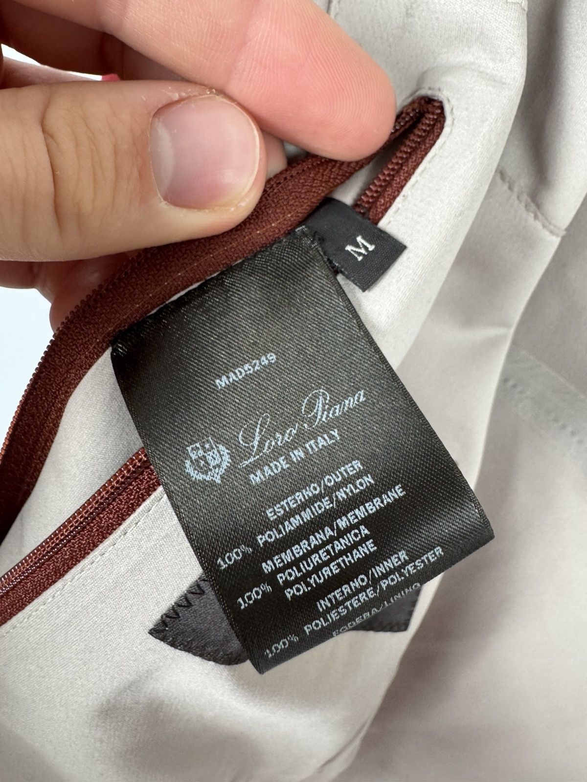 Loro Piana Loro Piana Red Storm System Bomber Jacket Size US M / EU 48-50 / 2 - 12 Thumbnail