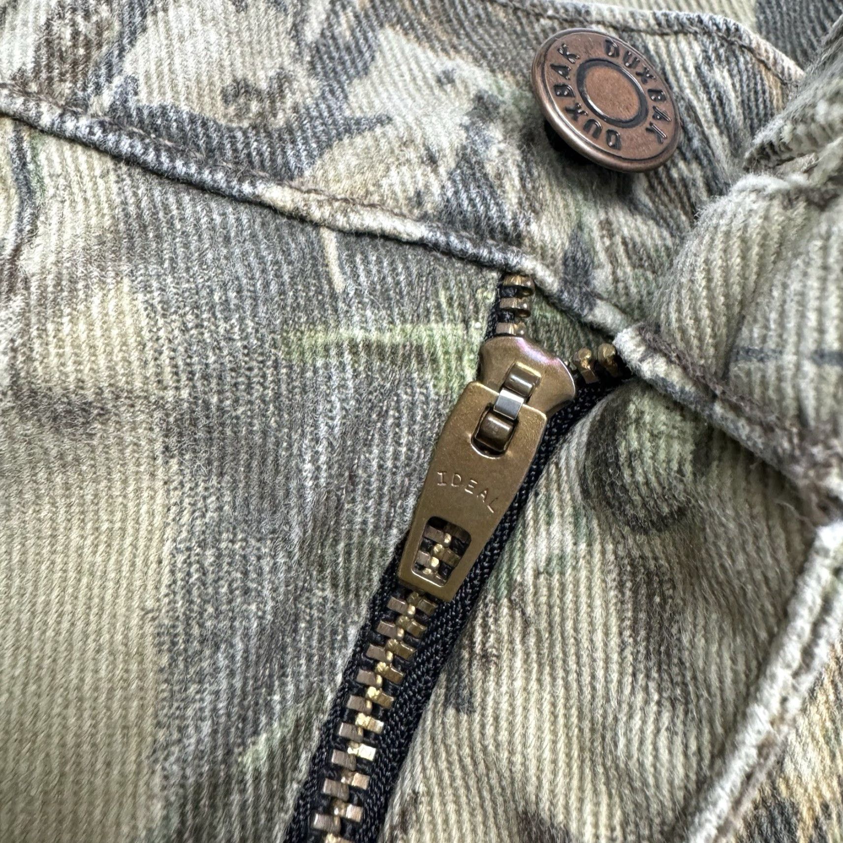 AMO VINTAGE Duxbak Real Tree Camo Pants Men's 40x32 Khakis Camouflage USA 80s Straight Inseam 32 Size US 40 / EU 56 - 4 Thumbnail