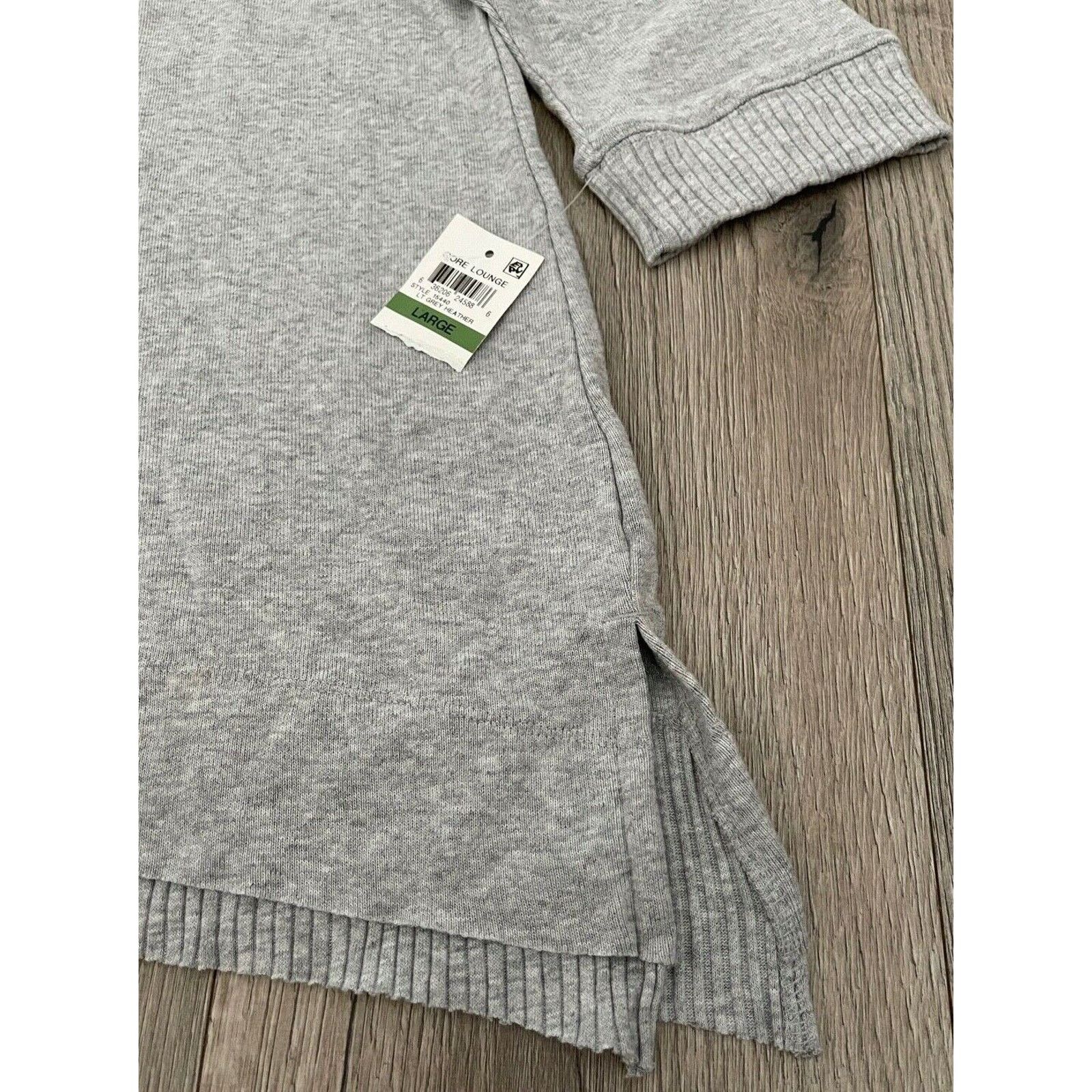 Other Style & Co Lounge Heather BridgeHem Pullover Sweater LARGE Size L / US 10 / IT 46 - 4 Thumbnail