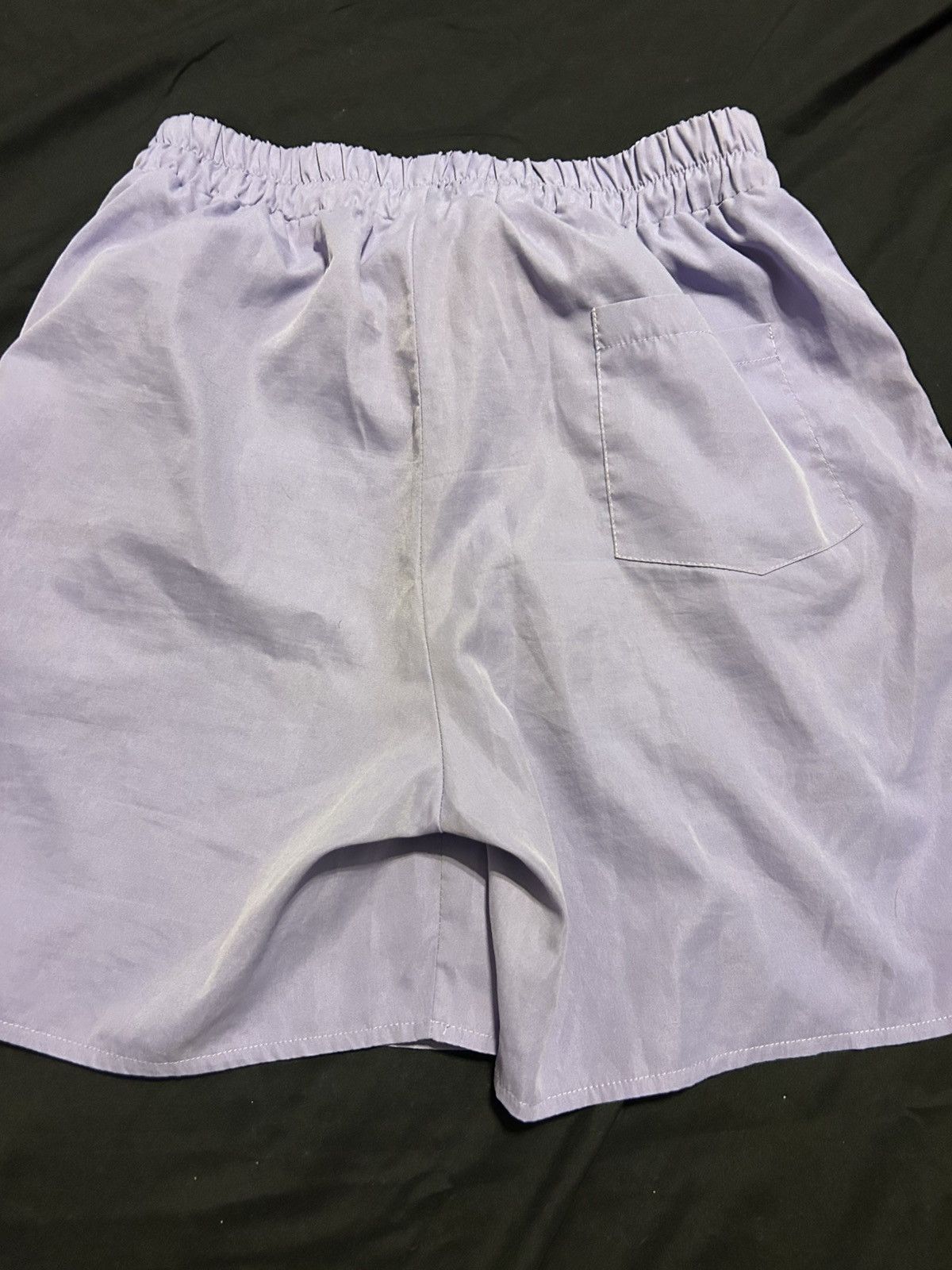 Japanese Brand Purple Romwe NY Shorts Size US 32 / EU 48 - 2 Thumbnail