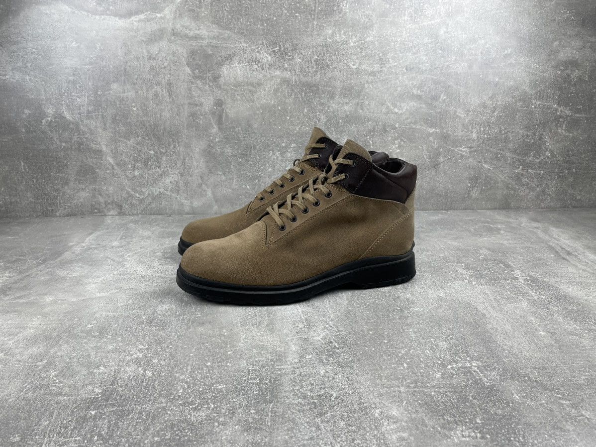 Tod's TOD's Leather Laced Suede Leather Sand Boots Made in Italy Size US 10 / EU 43 - 1 Thumbnail