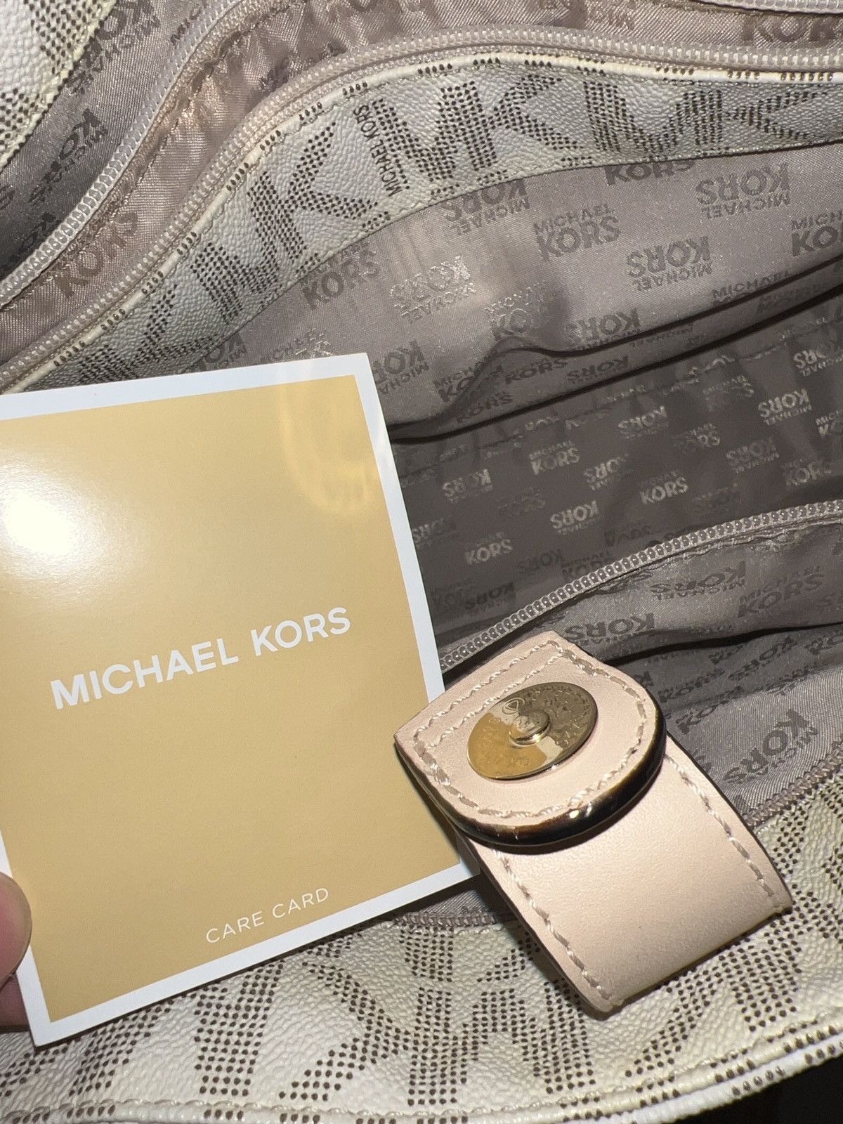 Michael Kors michael kors ruthie large signature logo satchel Size ONE SIZE - 3 Thumbnail