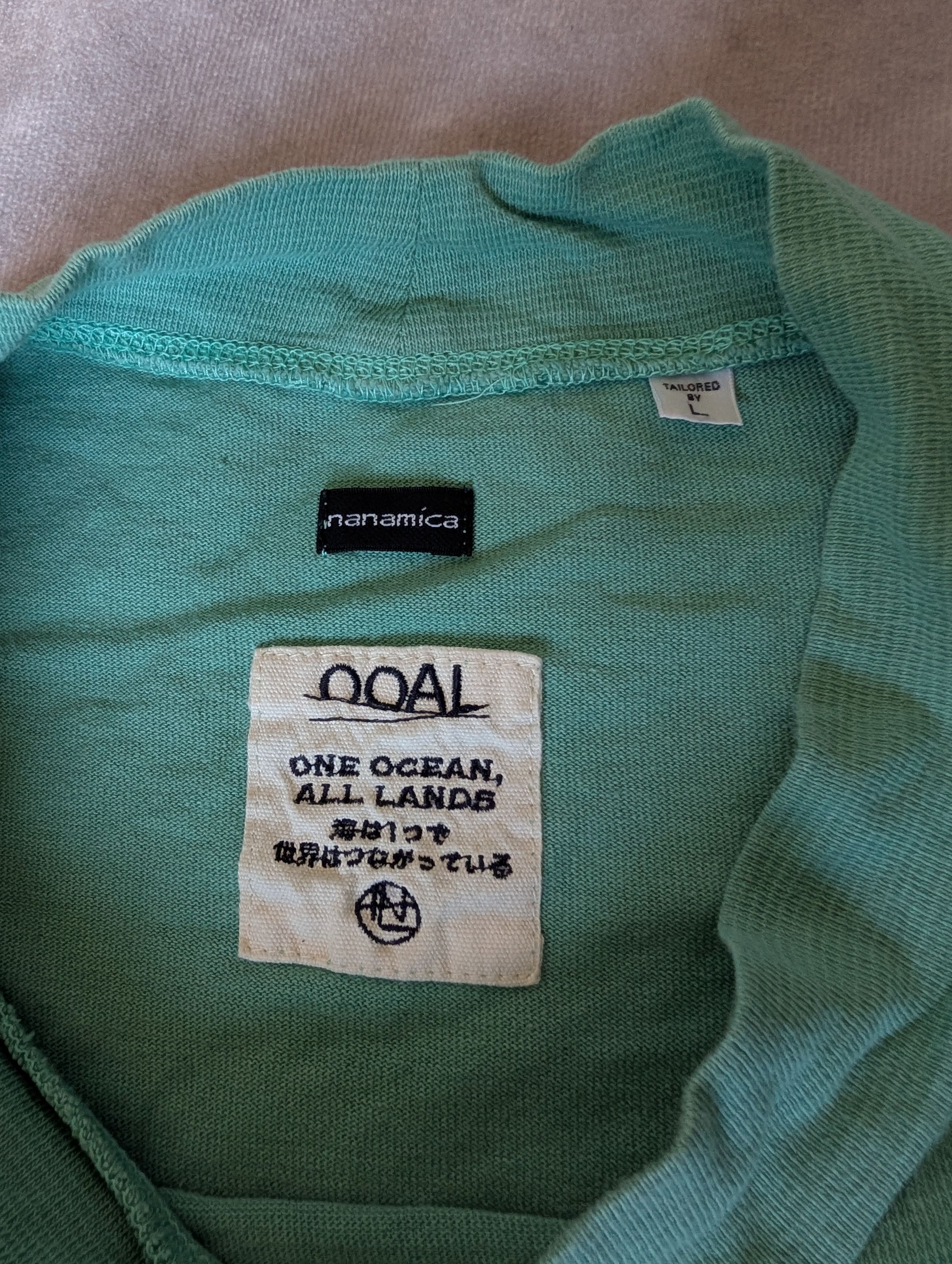 Nanamica OOAL washi oversized shirt Size US L / EU 52-54 / 3 - 4 Thumbnail