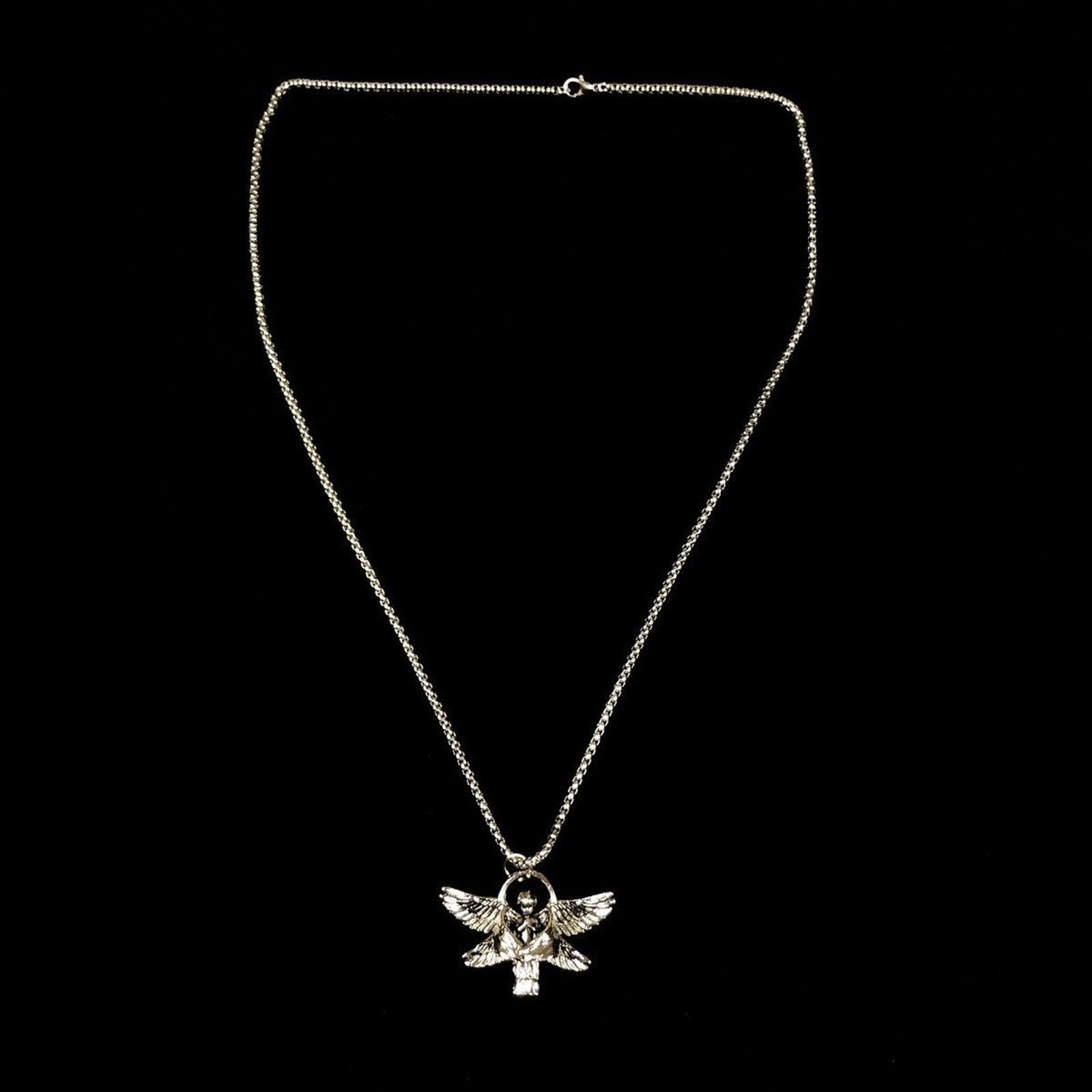 Jewelry Angel Necklace Punk Chain Size ONE SIZE - 3 Thumbnail