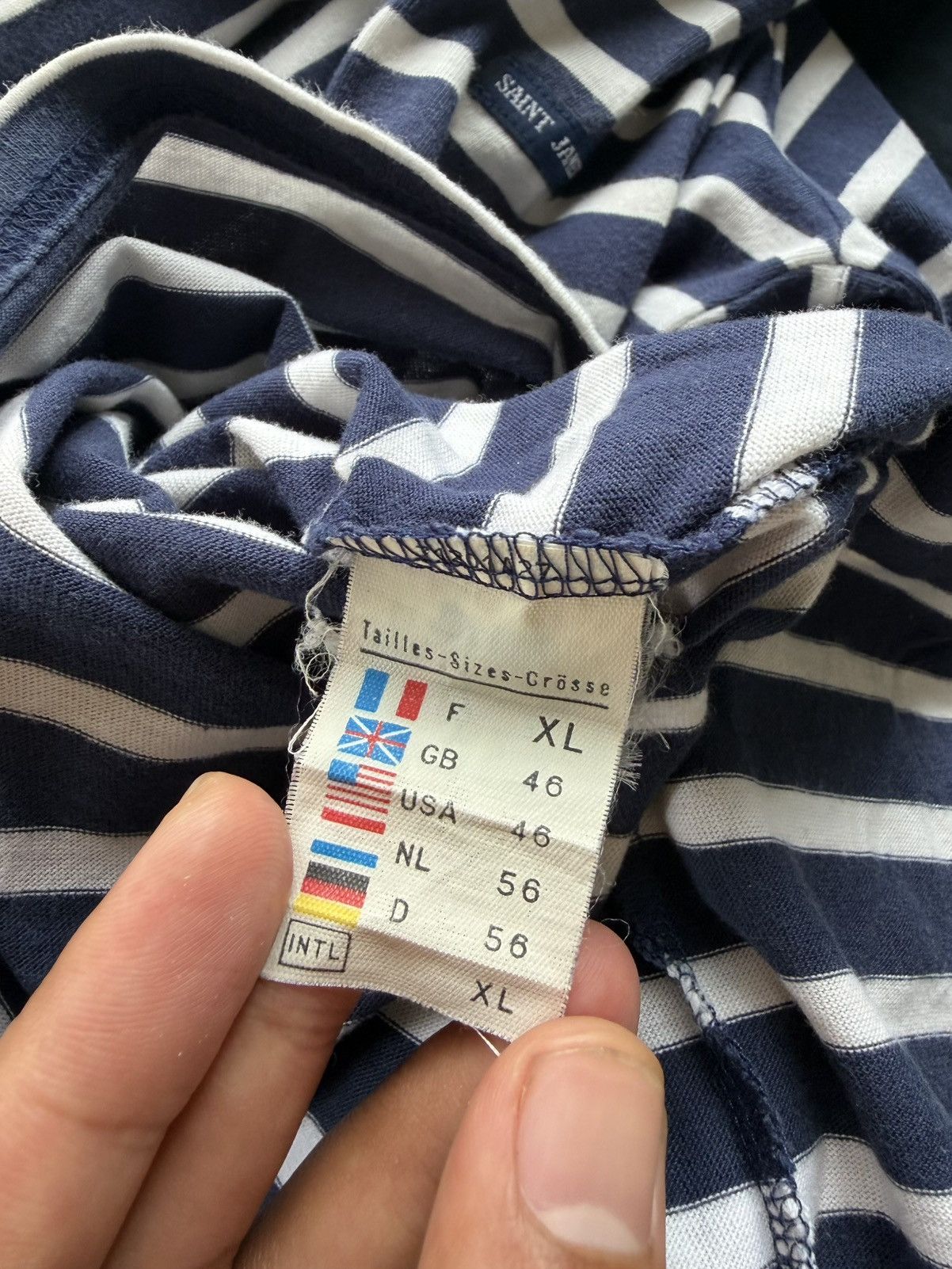 Saint James saint james travis scott longsleeve stripe Size US XL / EU 56 / 4 - 5 Thumbnail
