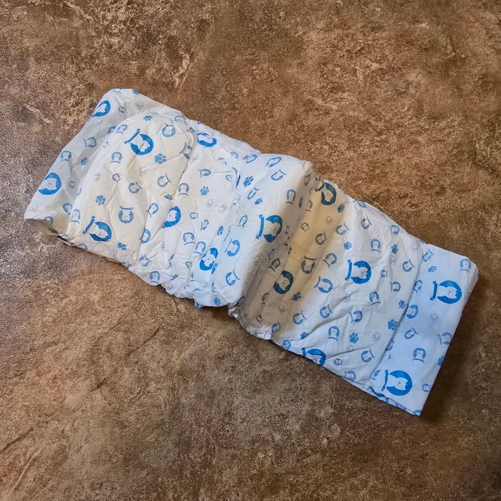 Other White | SCRATCHME | Pet Disposable Male Diapers Size ONE SIZE - 3 Thumbnail