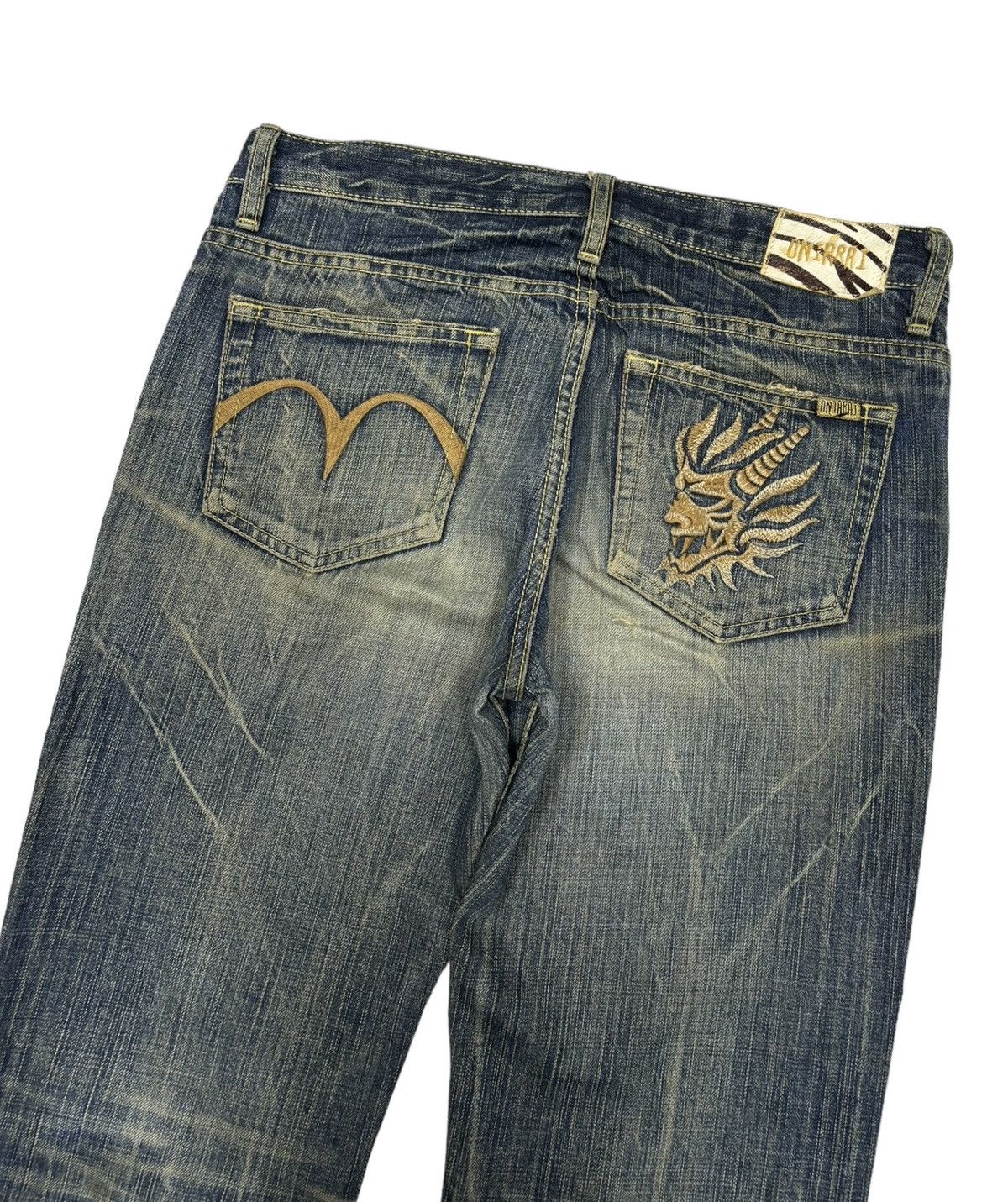 Japanese Brand RARE JAPANESE JEANS ART ONIARAI RUSTY CLAWMARK DENIM Size 30" / US 8 / IT 44 - 5 Thumbnail