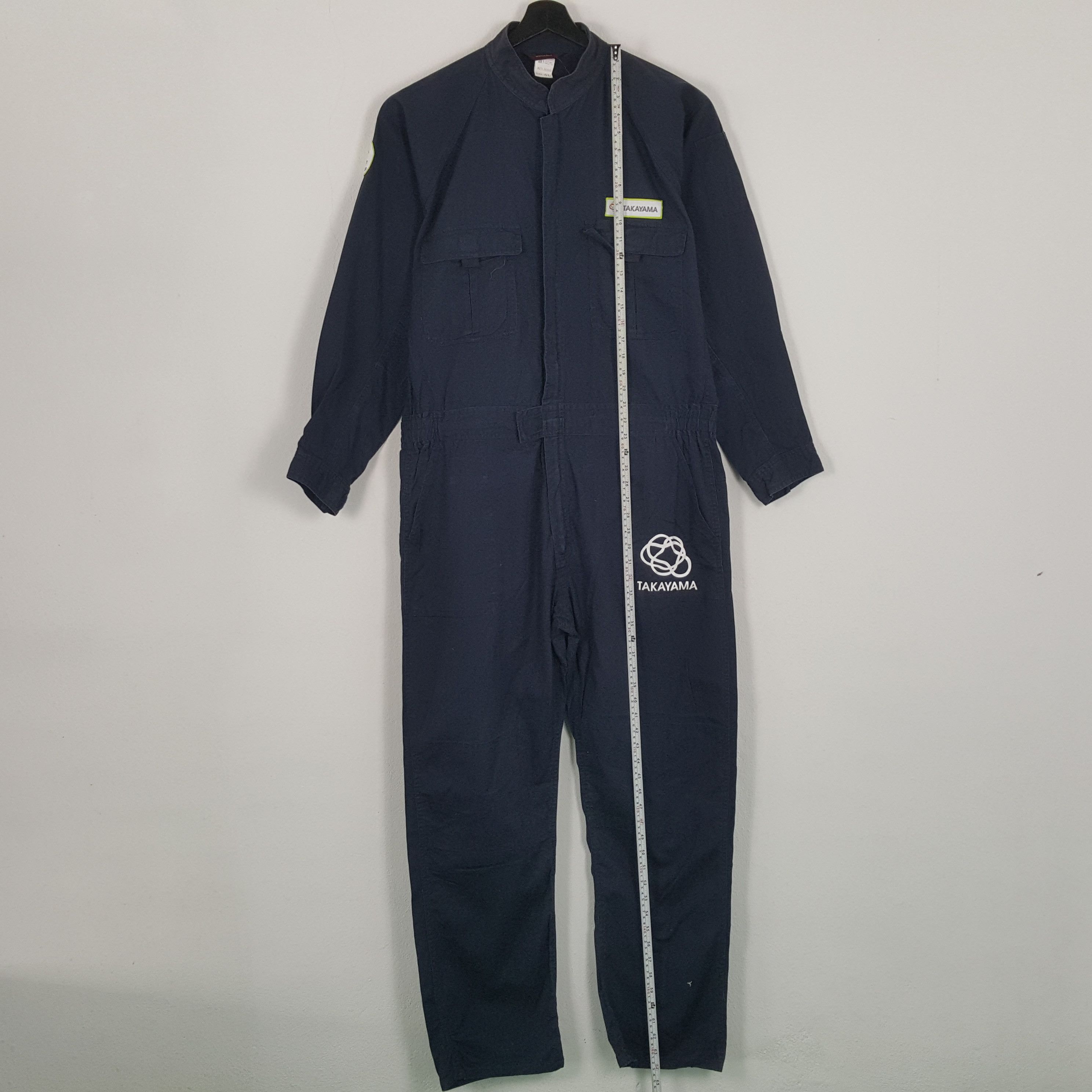 Vintage TAKAYAMA Japanese Workwear Style Coverall Jacket Size US XL / EU 56 / 4 - 7 Thumbnail