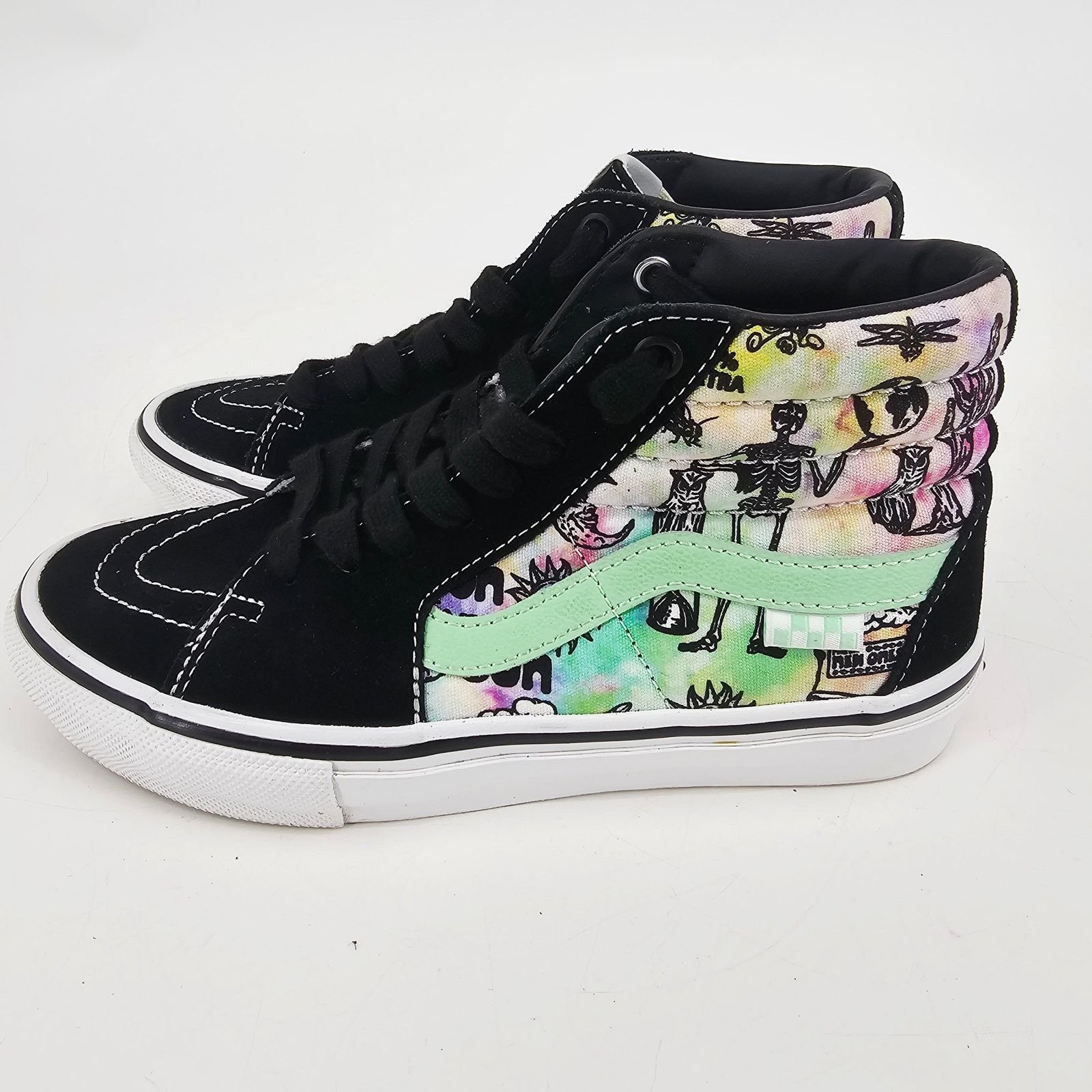 Vans Vans Sk8-Hi Shroom Doom Black Green Skate Sneaker Men's 5 Size US 5 / EU 37 - 3 Thumbnail