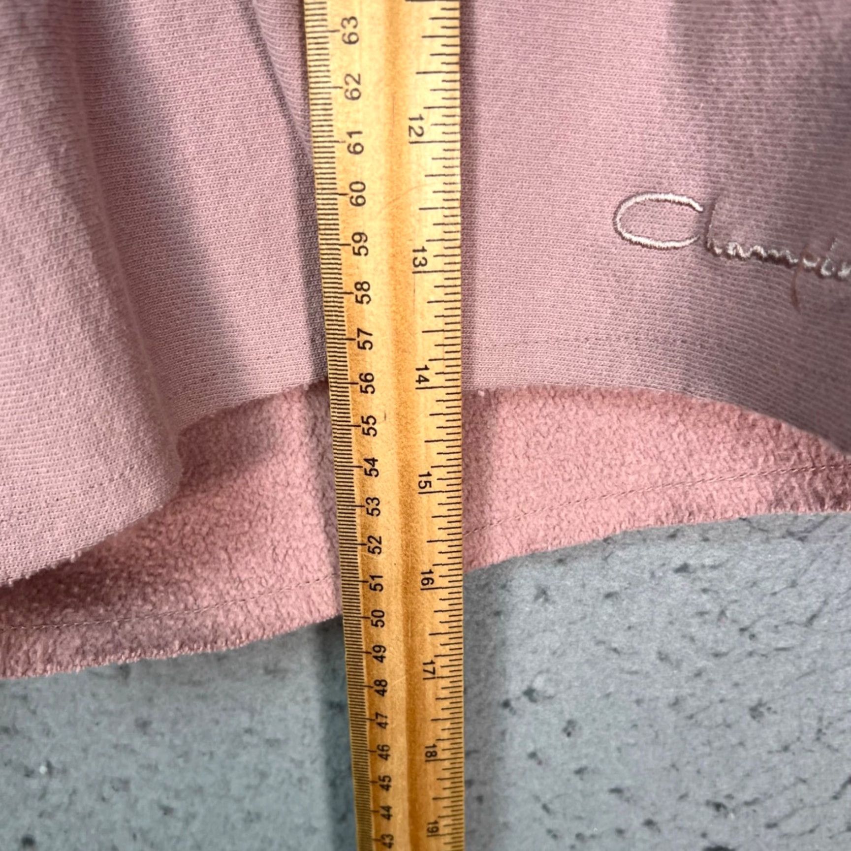 Champion Champion Mens Small Reverse Weave Shorts Pink Cotton Blend Reversible Sweat Adult S/Color Pink Mens Shorts Size US 29 - 7 Thumbnail