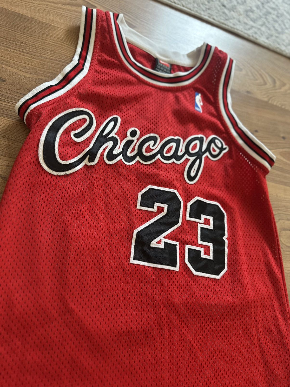 Nike 03-04 NIKE MICHAEL JORDAN AUTHENTIC CHICAGO BULLS JERSEY Size US S / EU 44-46 / 1 - 2 Thumbnail