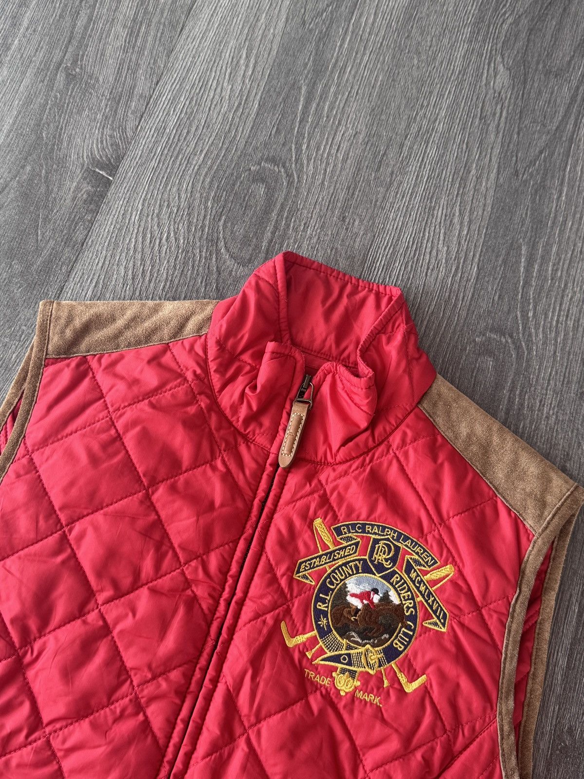 Polo Ralph Lauren Ralph Lauren RL County Riders & Jockey Club Red Vest Size M / US 6-8 / IT 42-44 - 4 Thumbnail