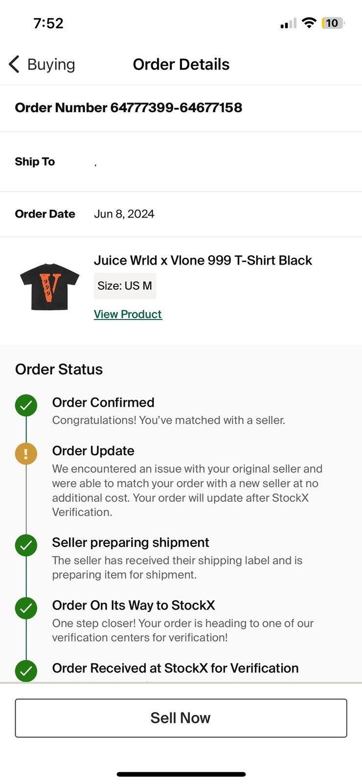 Vlone Juice Wrld x Vlone 999 T-Shirt Black Size US M / EU 48-50 / 2 - 5 Thumbnail