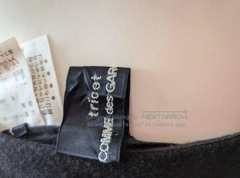 Comme des Garcons Comme Des Garcons size M Asymmetric long skirt Size 23" - 3 Thumbnail