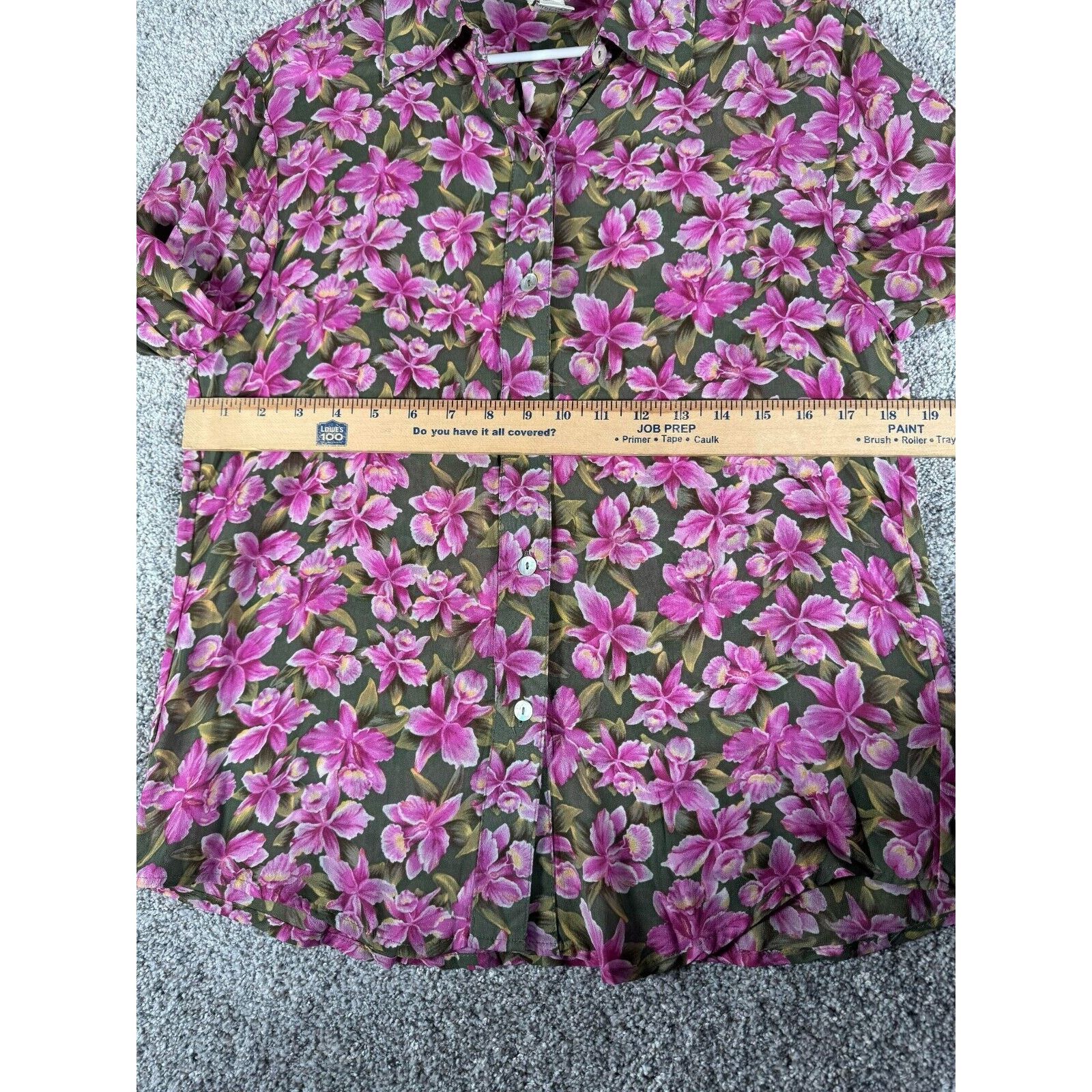 Other Casual Corner Blouse Womens 8 Cottagecore Vintage 90s Dainty Size M / US 6-8 / IT 42-44 - 4 Thumbnail