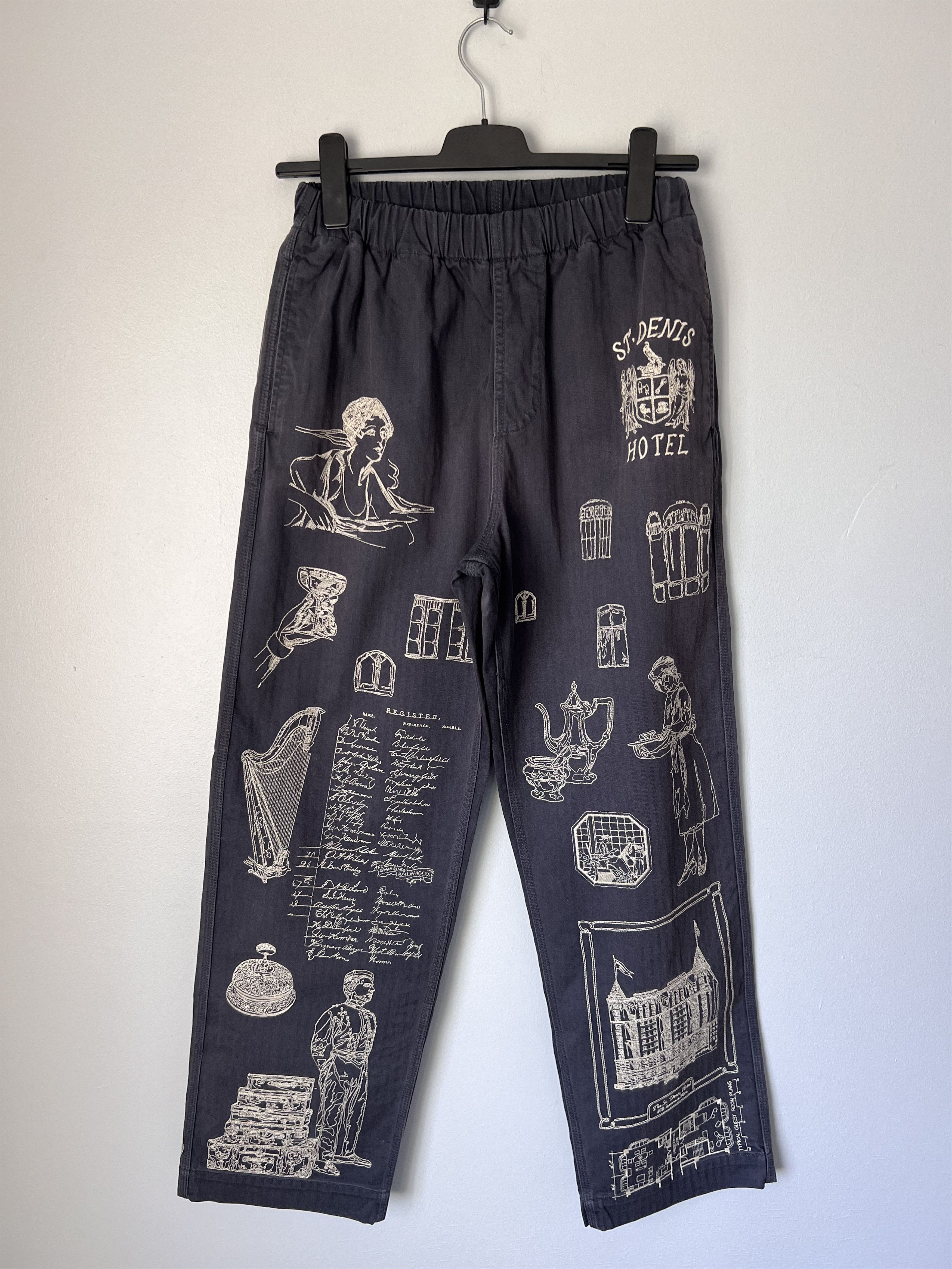 Samuel Zelig Samuel Zelig St. Denis Hotel Pants in Navy Size US 32 / EU 48 - 1 Thumbnail
