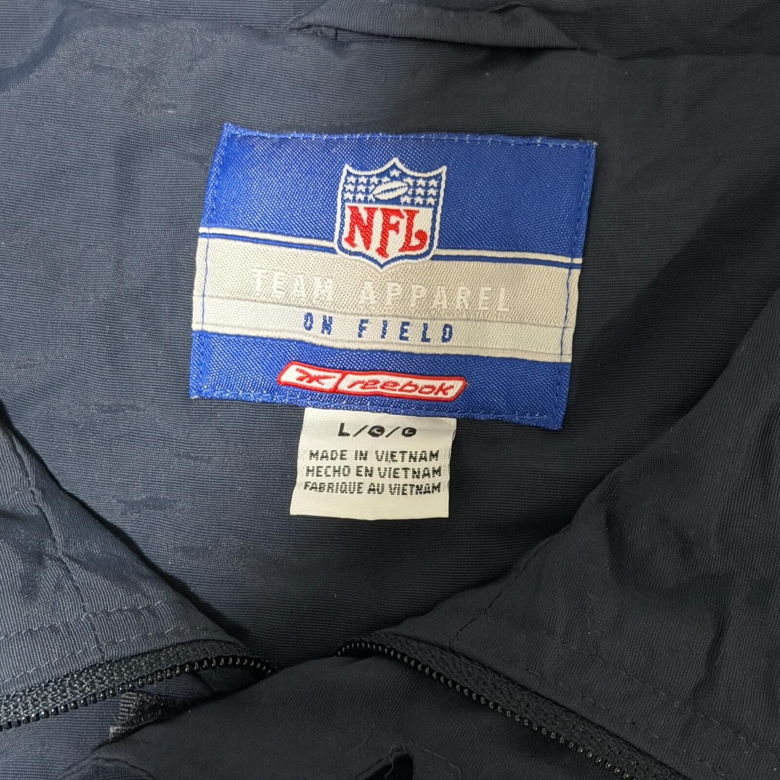 Reebok Vintage 00s Reebok Seattle Seahawks Football Jacket Large Size US L / EU 52-54 / 3 - 3 Thumbnail
