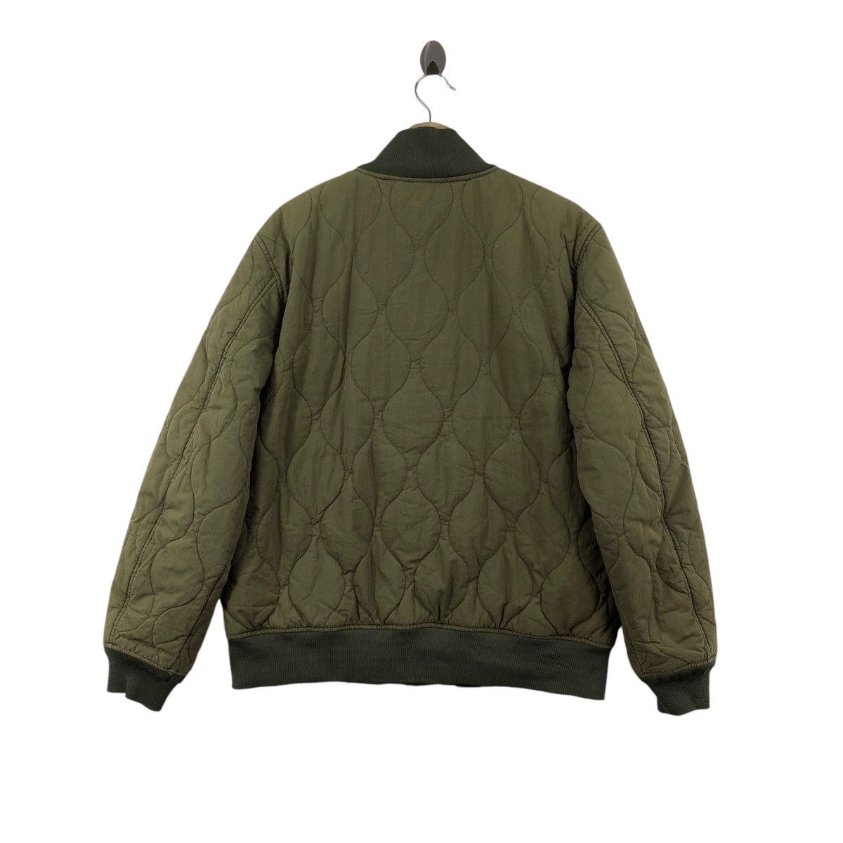 Levi's LEVI’S Bomber Jacket Quilted Green Color Size L Size US L / EU 52-54 / 3 - 4 Thumbnail