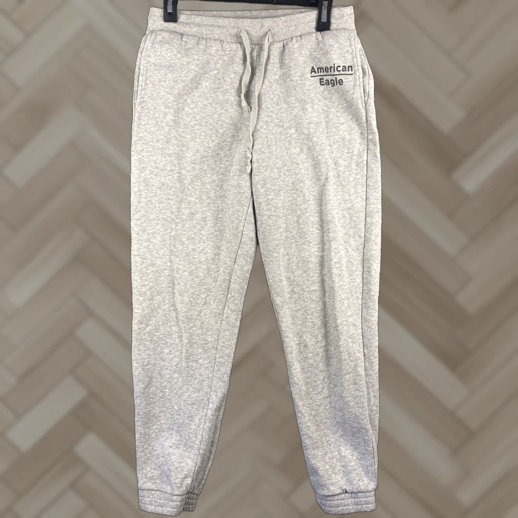 American Eagle Outfitters Men's American Eagle Size M Gray Sweatpants Active Flex Jogger / 38-5 Size US 31 - 1 Thumbnail