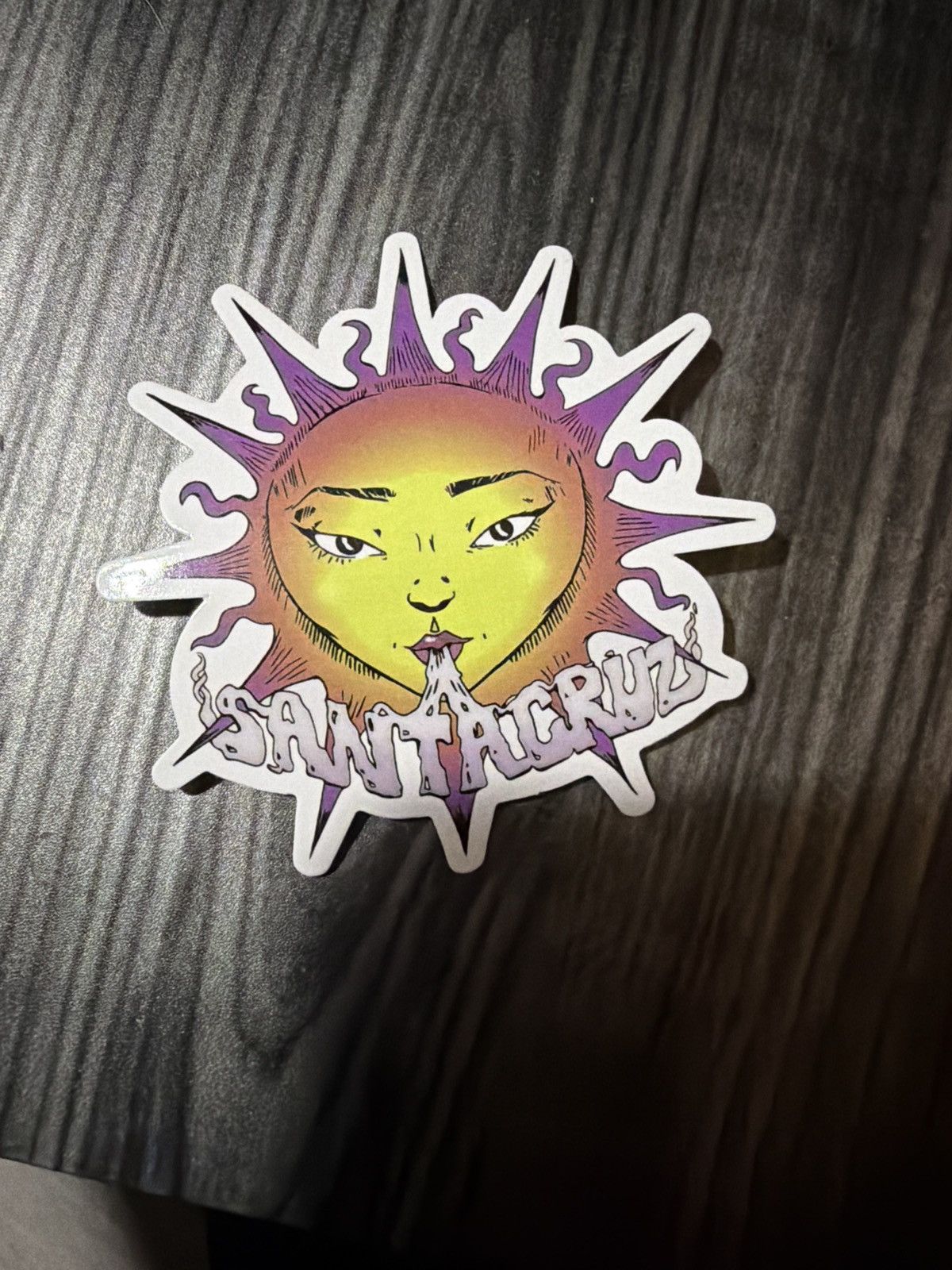 Santa Cruz Skateboards Santa Cruz Sun Sticker Size ONE SIZE - 1 Thumbnail