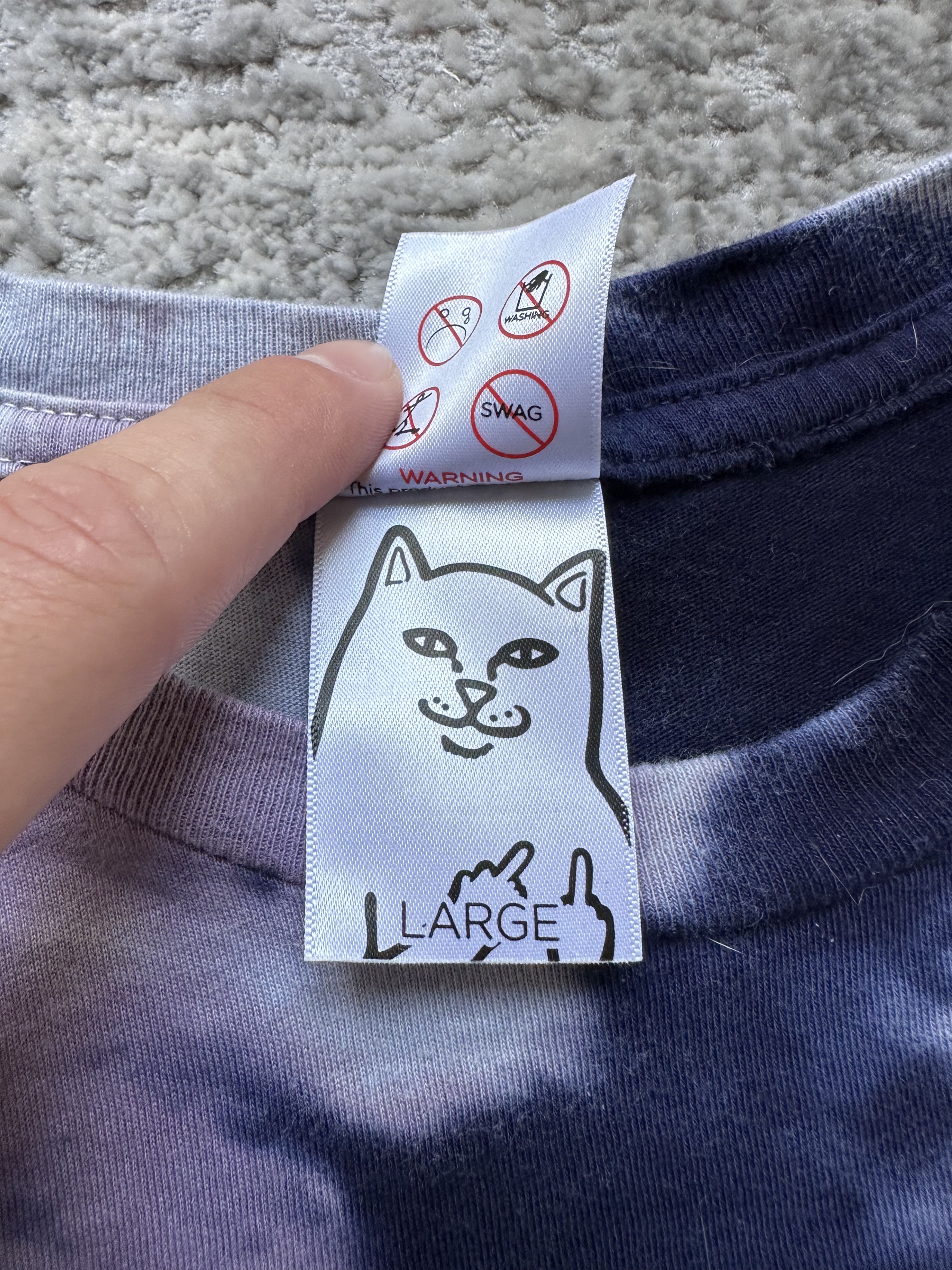 RIPNDIP Ripndip t shirt Size US L / EU 52-54 / 3 - 6 Thumbnail
