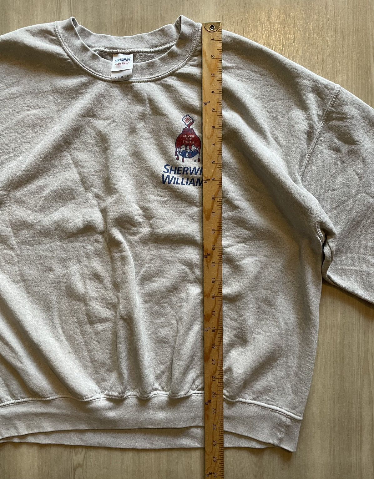 Vintage Vintage Sherwin Williams Painters Pullover Crewneck Sz XL Size US XL / EU 56 / 4 - 6 Thumbnail
