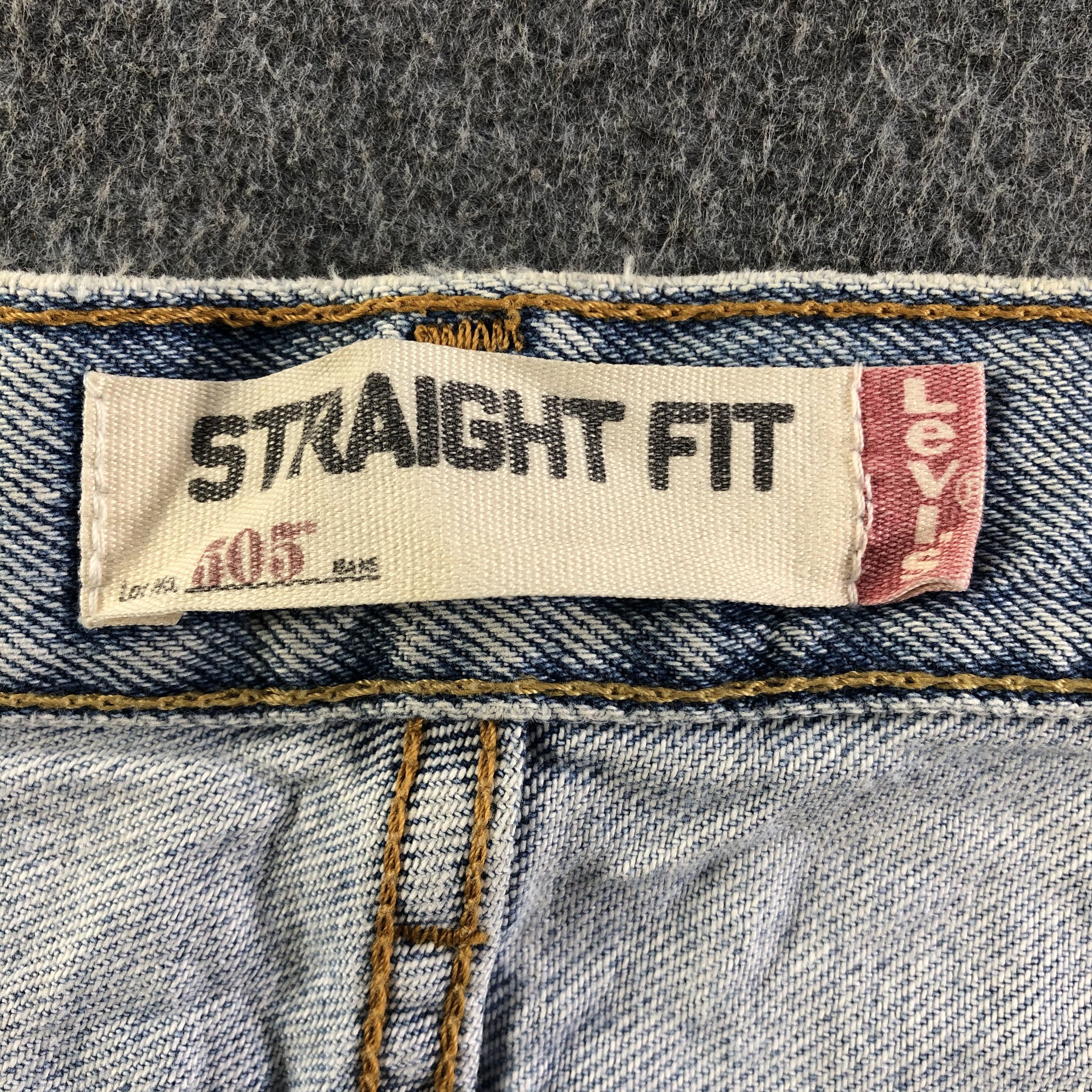 Levi's Vintage Light Wash Levis 505 Jeans-J3320 Size US 35 - 8 Thumbnail