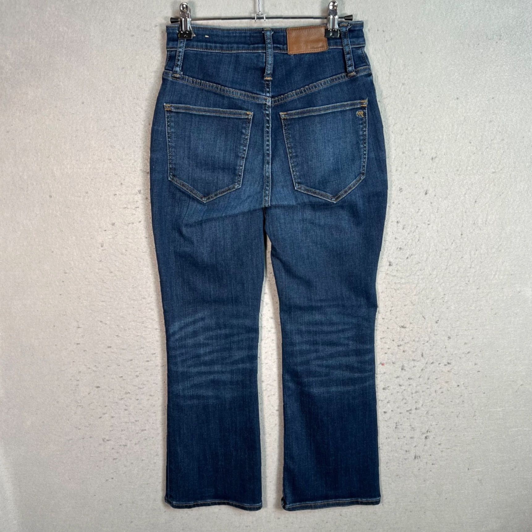 Madewell VINTAGE Madewell Womens High-Rise Cali Demi-Boot Jeans Size 24 Blue Denim Bootcut Casual Size 42" / US 20 - 2 Thumbnail