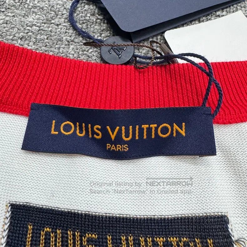 Louis Vuitton Louis Vuitton Letter knitted short sleeve Size US L / EU 52-54 / 3 - 2 Thumbnail