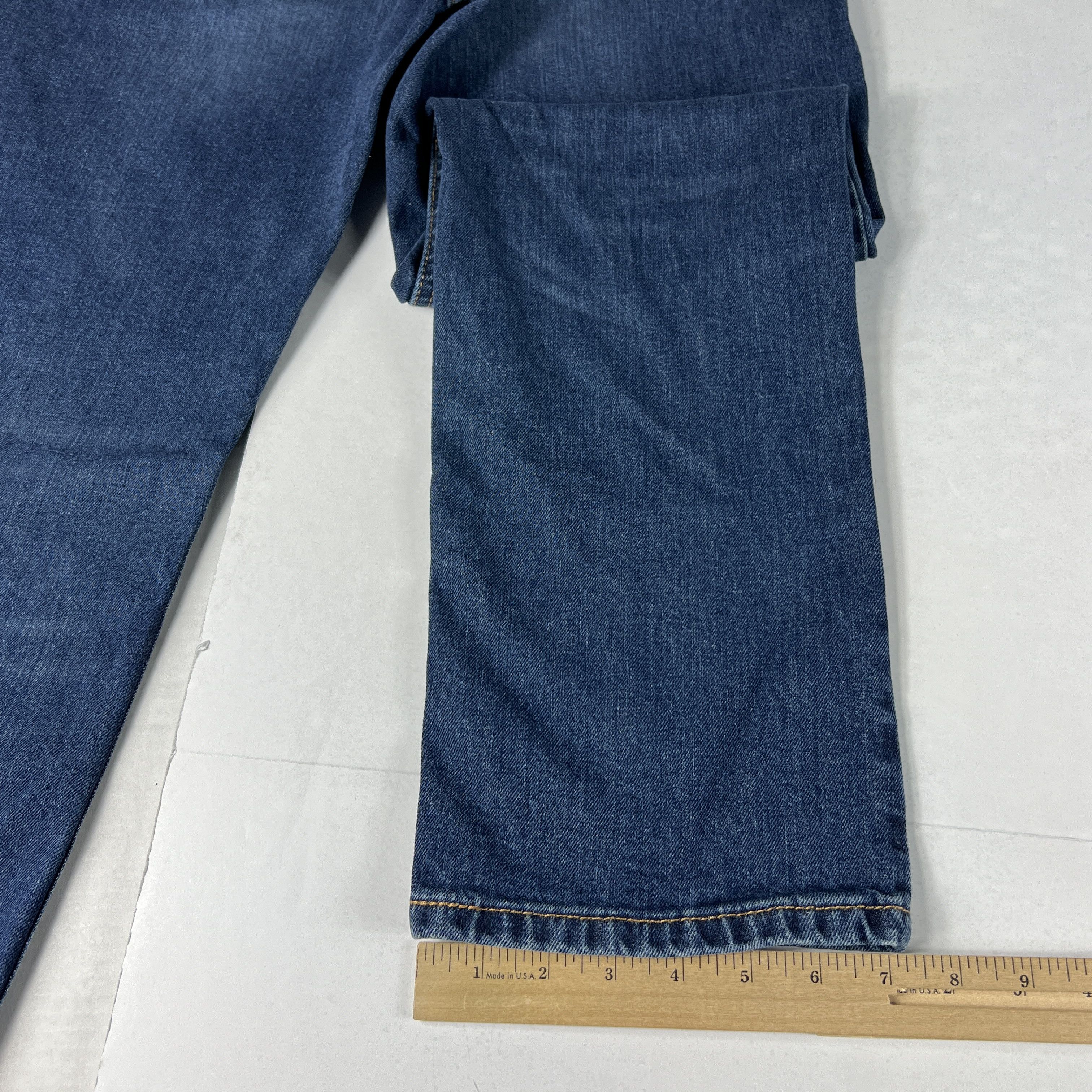 Levi's Levi's Jeans 511 Slim Straight Blue Faded Stretch Denim Size US 36 / EU 52 - 15 Thumbnail
