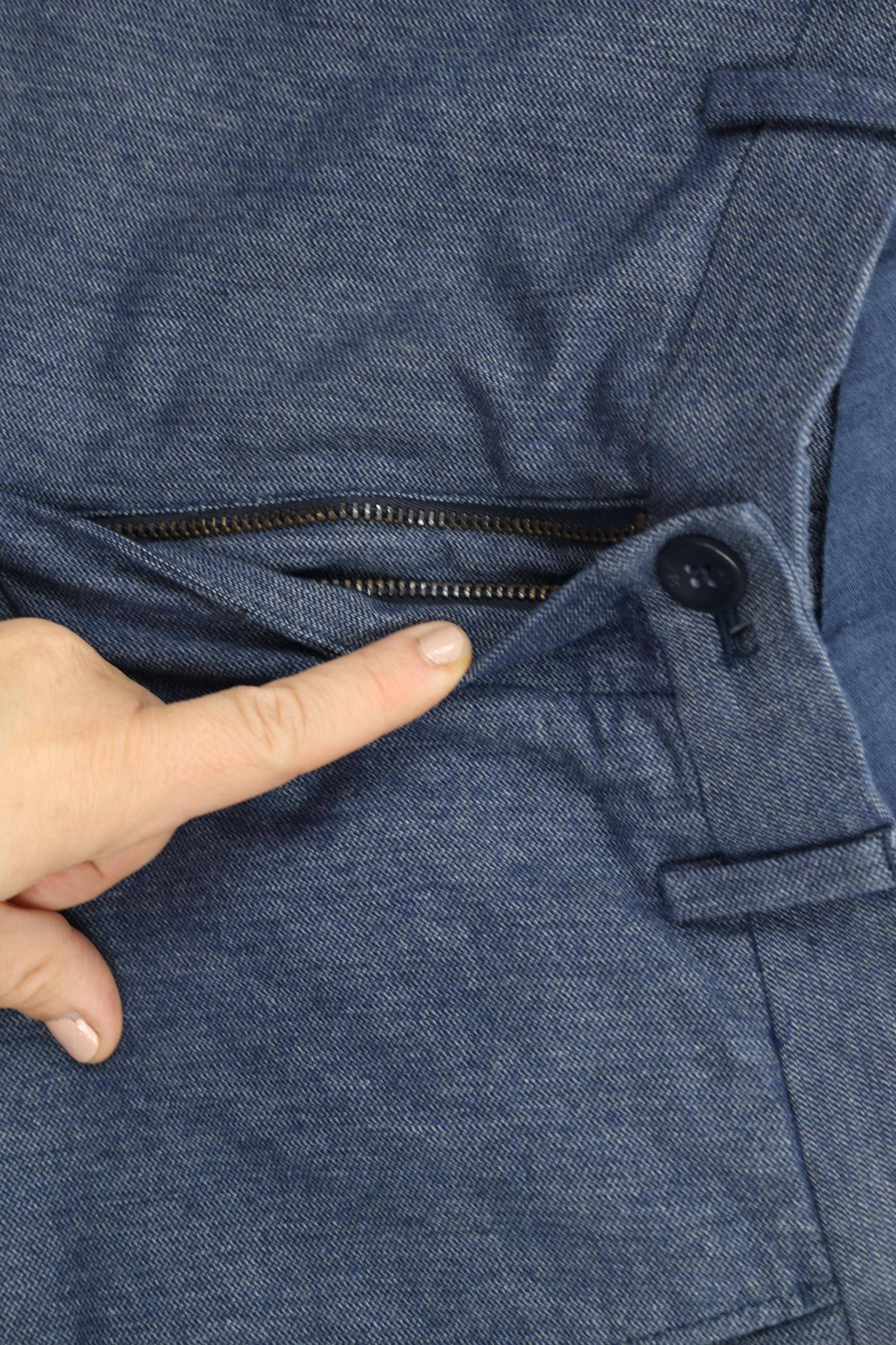 Banana Republic × Vintage Banana Republic Straight Leg Chino Pants Trousers Blue Size US 32 / EU 48 - 5 Thumbnail