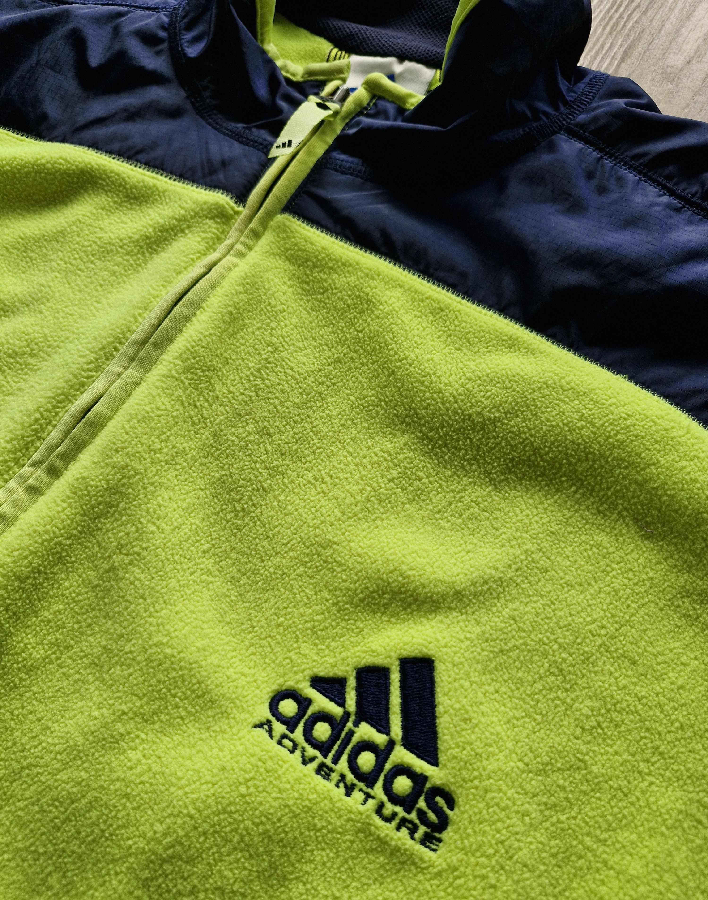 Adidas × Equipment × Vintage Men's Adidas Equipment Adventure fleece jacket warm vintage Size US XL / EU 56 / 4 - 2 Thumbnail