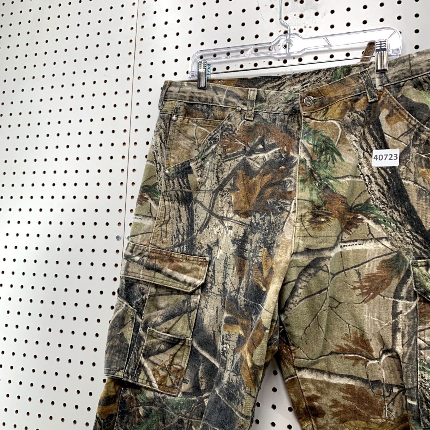 Wrangler Wrangler Cavas Camp Cargo Pant Mens Size 38x30 Camouflage Outdoor Jeans Size US 36 / EU 52 - 4 Thumbnail