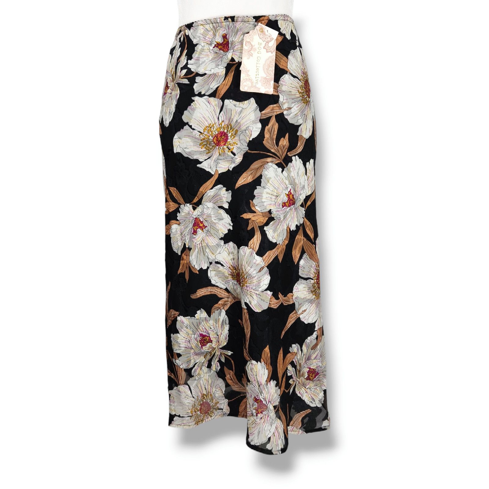 Other NWT B.O.G. Band of the Free Rho Floral Slip Skirt Sz. M Size 30" / US 8 / IT 44 - 6 Thumbnail