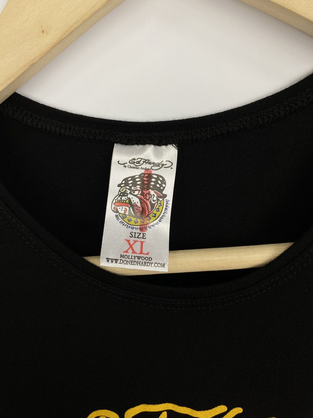 Ed Hardy 🇺🇸 Vintage Ed Hardy Christian Audigier Y2K T-Shirt Rare Retro Size M / US 6-8 / IT 42-44 - 5 Thumbnail