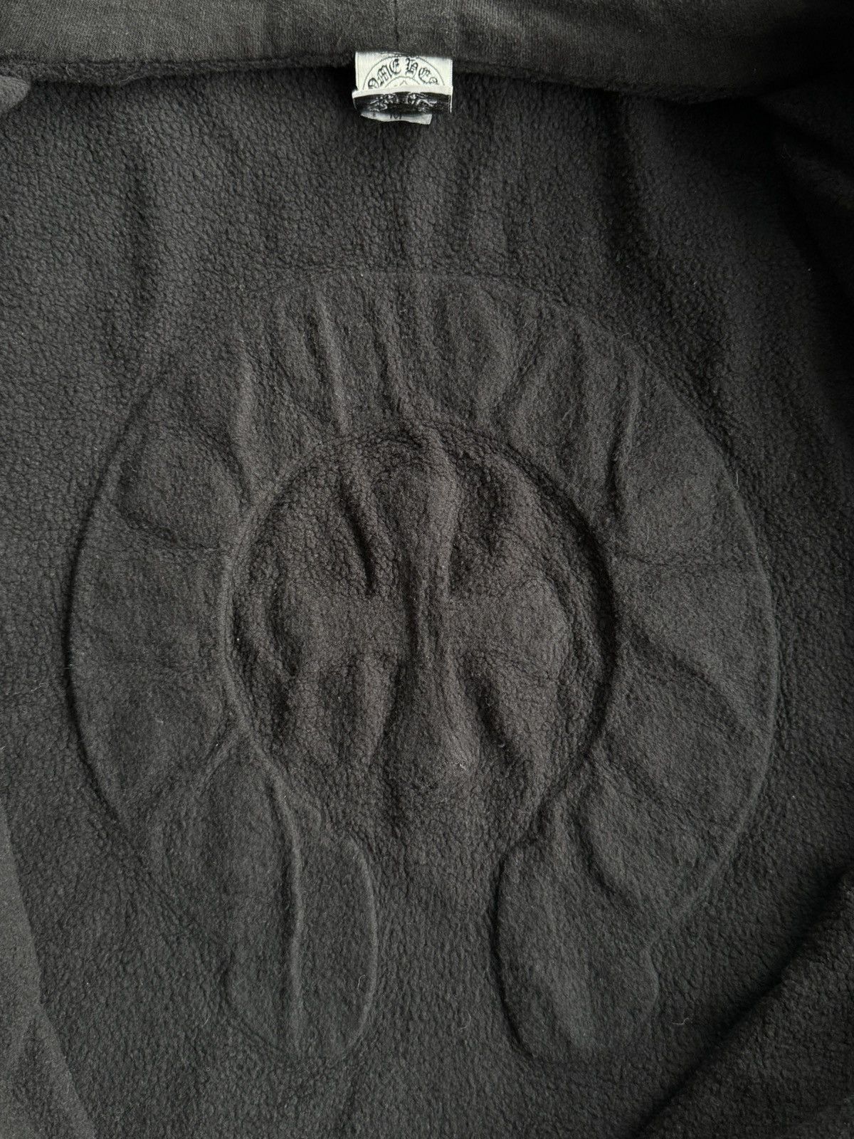 Chrome Hearts HOLY GRAIL! Vintage Leather Patch Big Zip Hoodie Size US M / EU 48-50 / 2 - 10 Thumbnail
