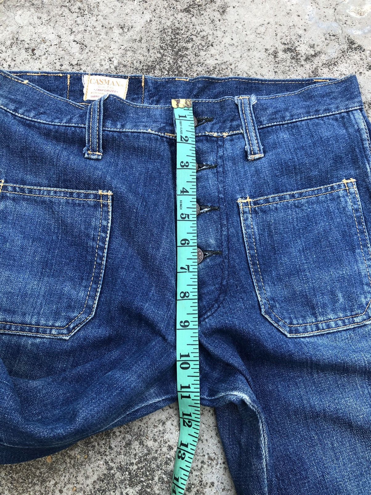 Vintage FLARED⚡️⚡️VINTAGE CASMAN BELLBOTTOM DENIM Size US 30 / EU 46 - 9 Thumbnail