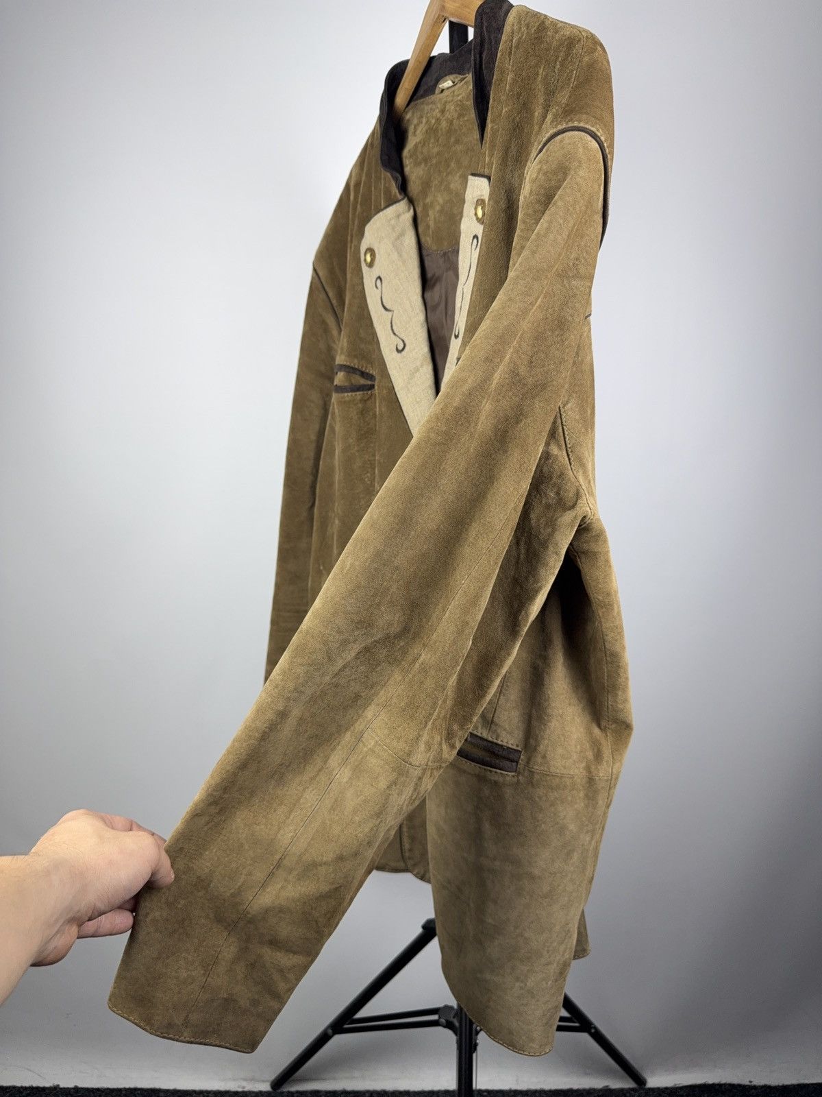 Vintage Vintage 90s Retro Cowboy Western USA XL-XXL Leather Jacket Size US XL / EU 56 / 4 - 9 Thumbnail