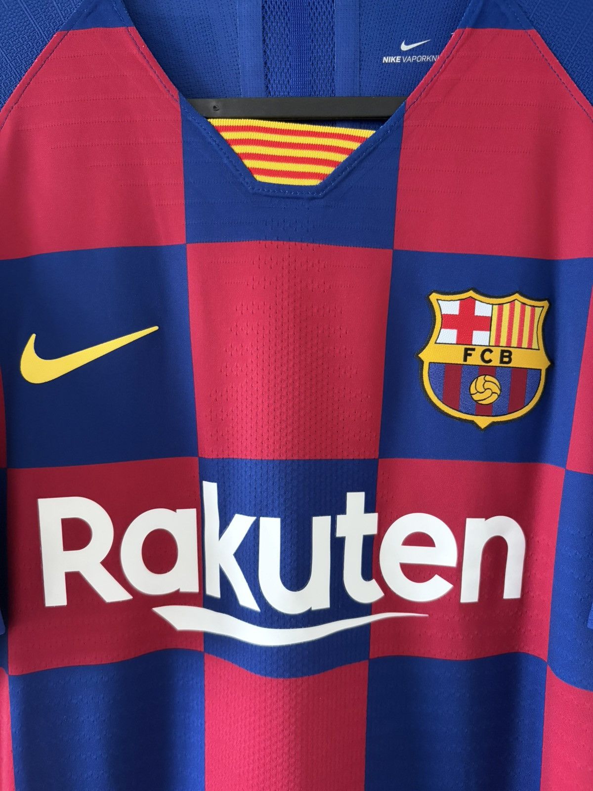 Barcelona nike 2019/2020 domowa Messi Vaporknit meczowa — zdjęcie 5