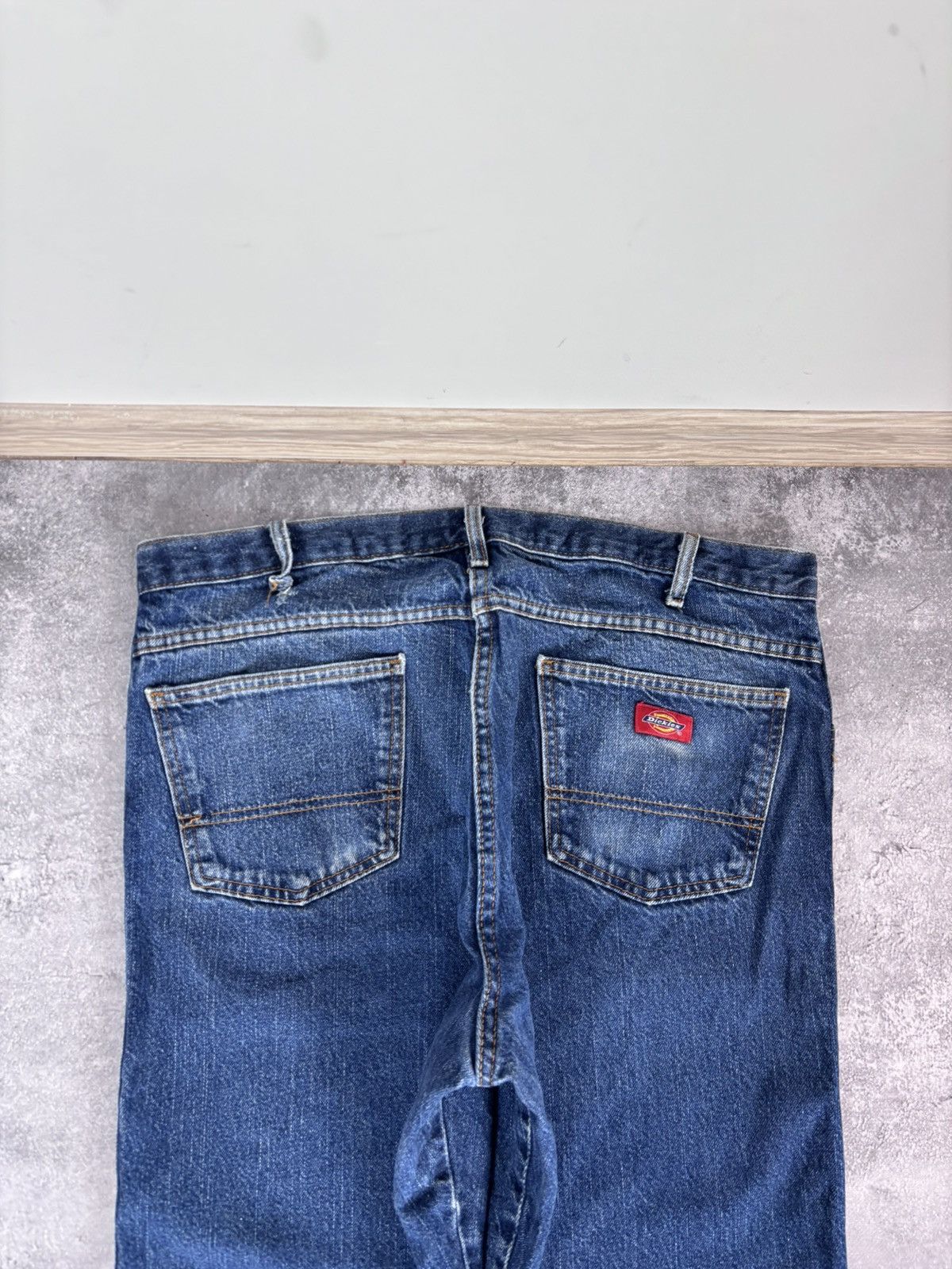 Dickies Vintage Dickies Men’s Indigo Blue Hype Denim Jeans Size US 38 / EU 54 - 7 Thumbnail