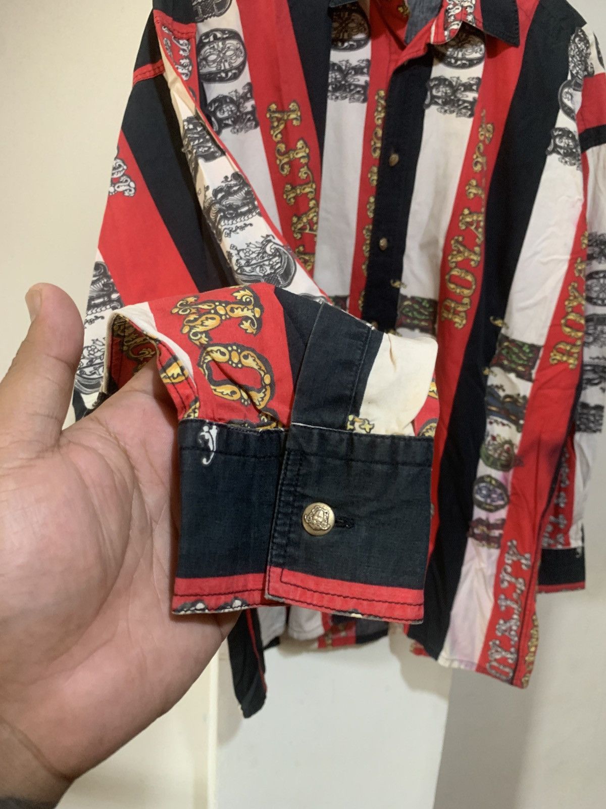 Versace VINTAGE GIANNI VERSACE AOP SHIRT Size US M / EU 48-50 / 2 - 2 Thumbnail