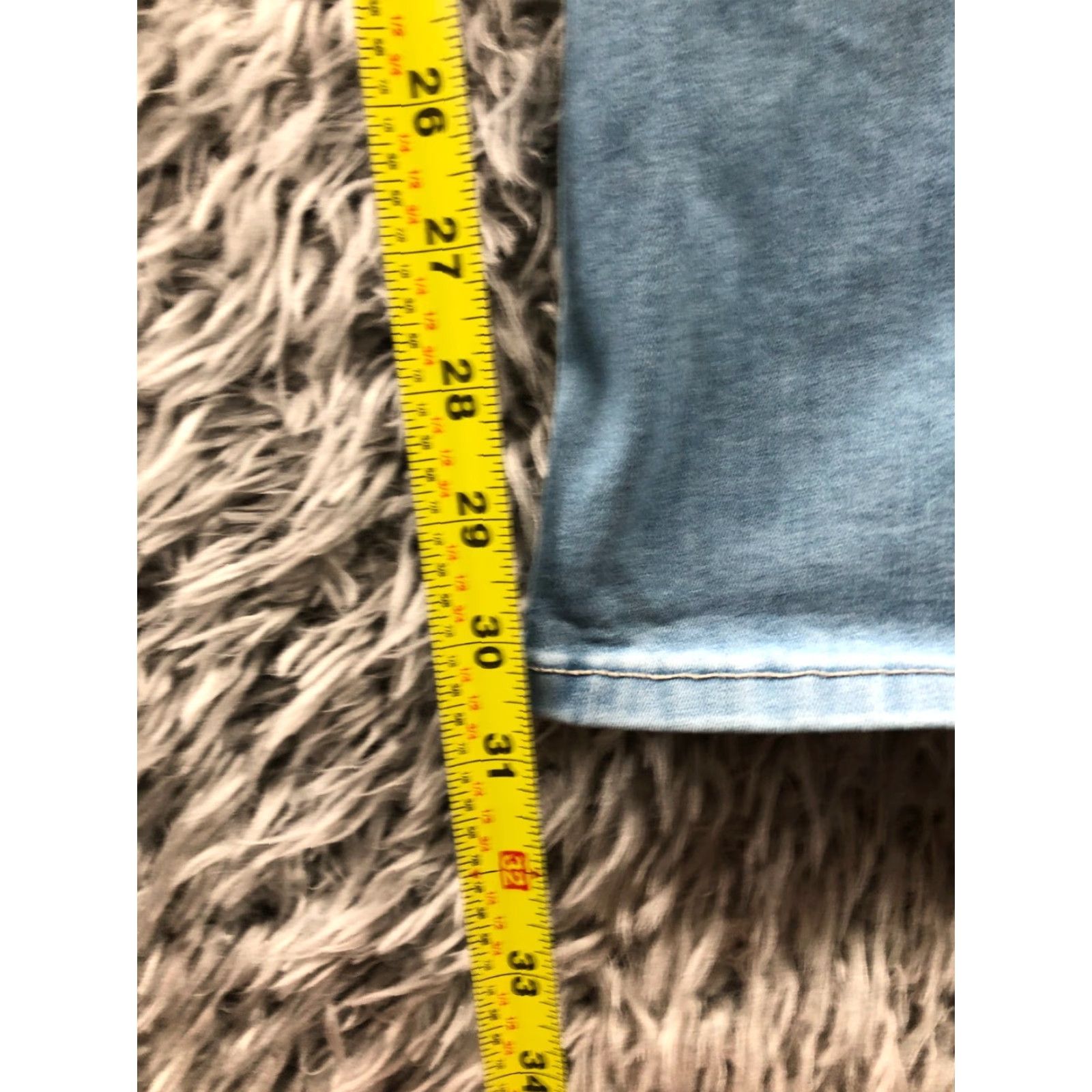 Cherokee Cherokee Slim Fit Jeans Womens Light Blue 32 Slim Denim 5-Pocket Belt Loops Modern American Size 24" / US 00 / IT 34 - 3 Thumbnail